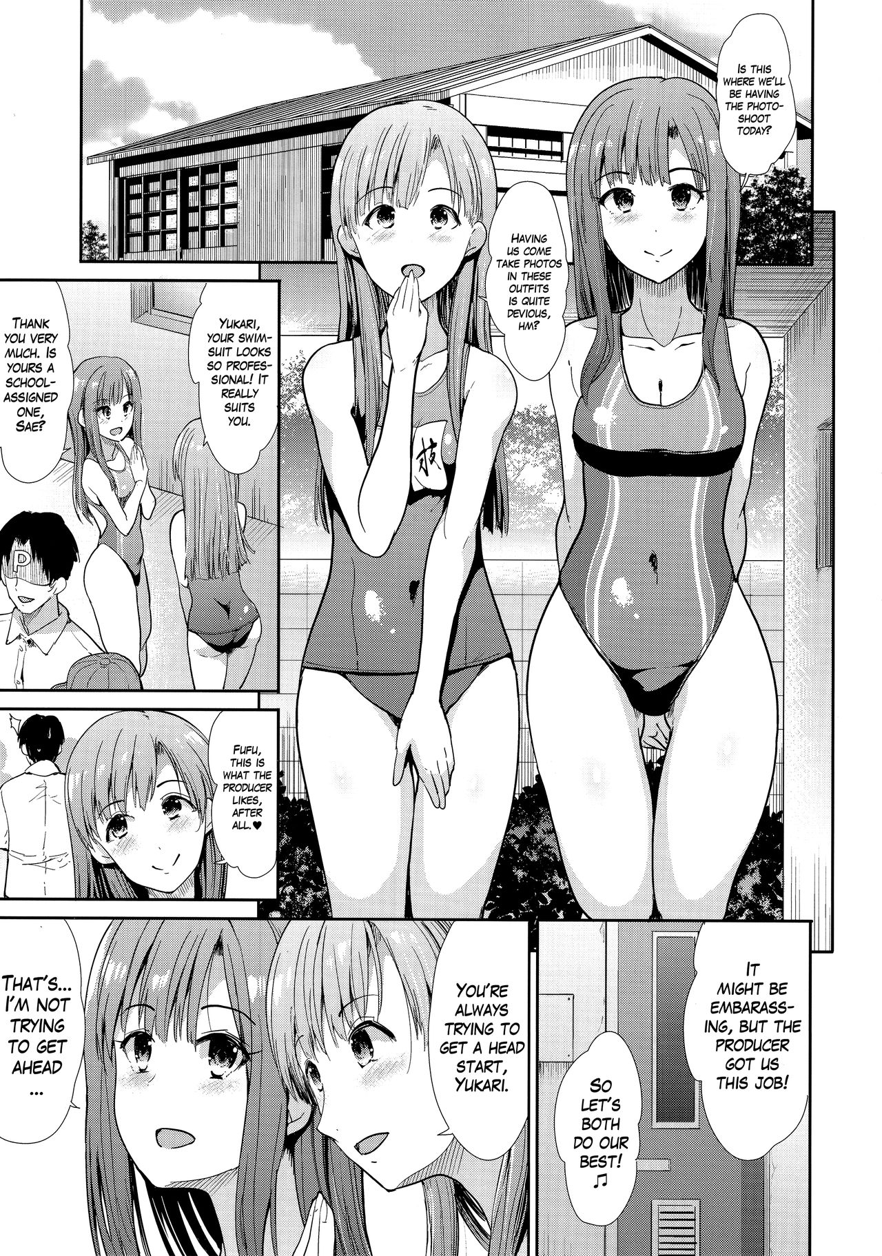 Seiso Idol to Mizugi Seikou (THE IDOLM@STER CINDERELLA GIRLS) [English] =White Symphony= page 2