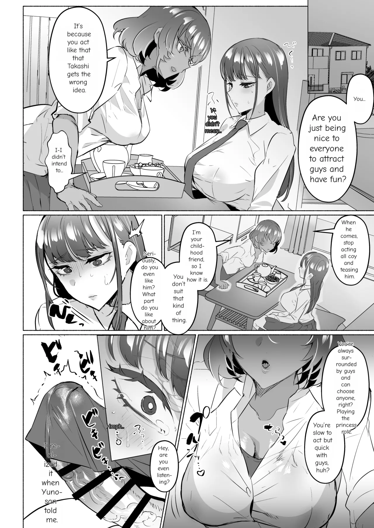 Seiso Kanojo no Noumiso ga Nietagiru Futanari Kintama ni Okasarete Osananajimi kara Kaasan made Shuui no Mesu Subete Kuichirakasu Yarichin Osu ni Natteru... page 18