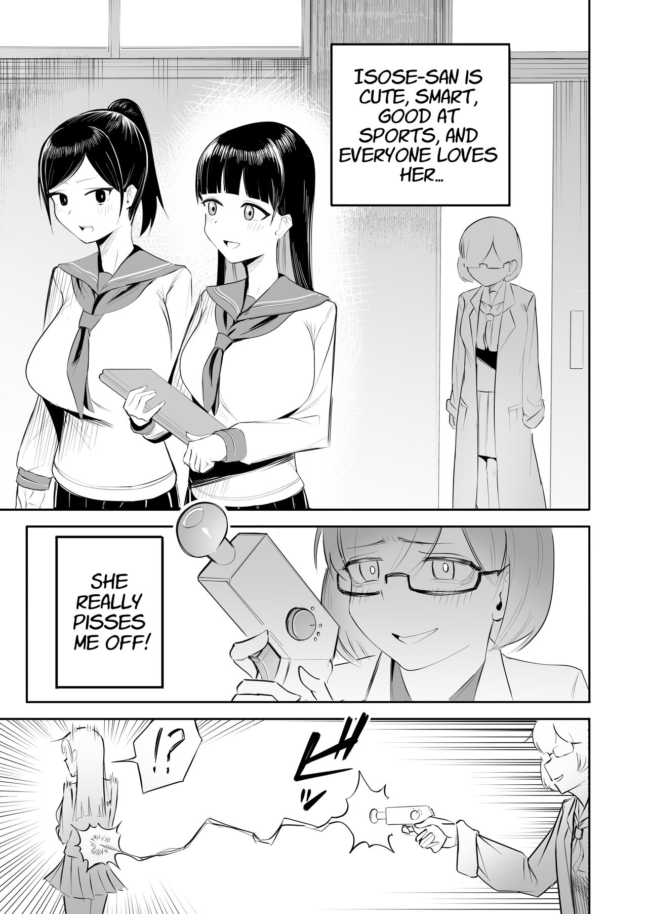 Seiso na JK ni Chinchin Hayashitara Zenbu Bukkowareta Hanashi   All Hell Was Unleashed When A Prim & Proper JK Grew A Dick page 2