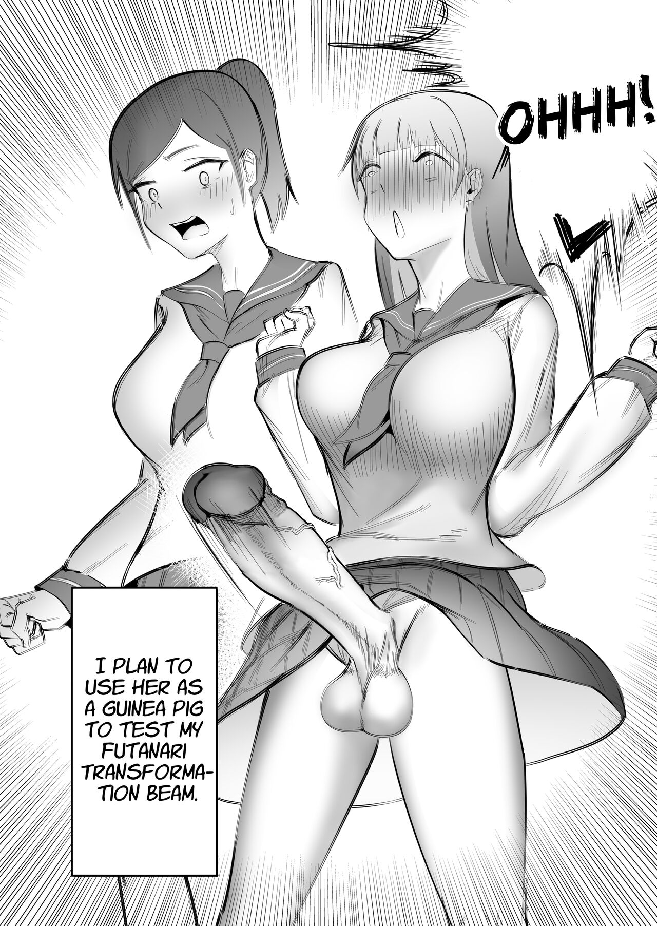 Seiso na JK ni Chinchin Hayashitara Zenbu Bukkowareta Hanashi   All Hell Was Unleashed When A Prim & Proper JK Grew A Dick page 3