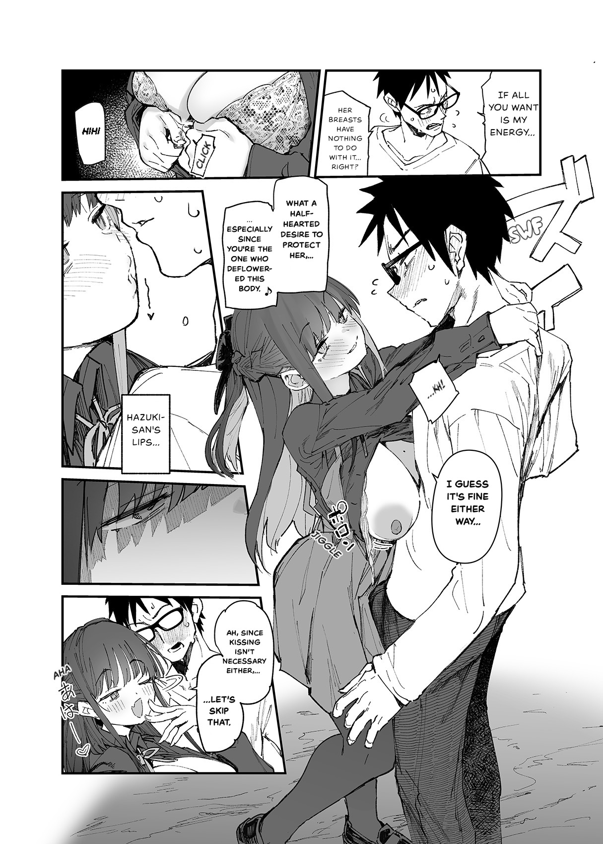 Seiso x Hanten ~Onna Tomodachi ga Succubus ga Karada ni Nottorarete Mainichi Seiryoku Kyoukyuu saserareru Hanashi~ + EXTRAS page 34