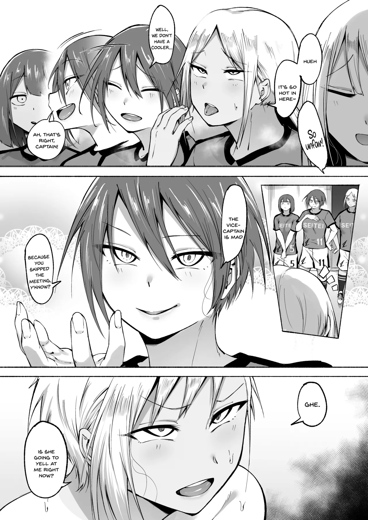 Seitei Gakuen Soccer-bu no Nichijou Zenpen page 23