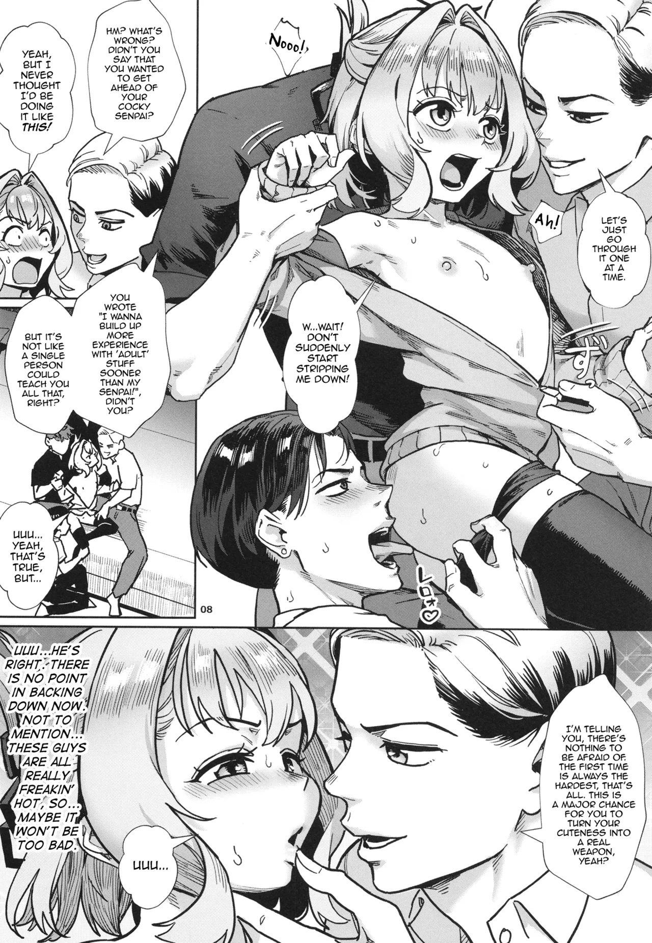 Seitokai ni wa Iyarashii Ana ga aru page 9