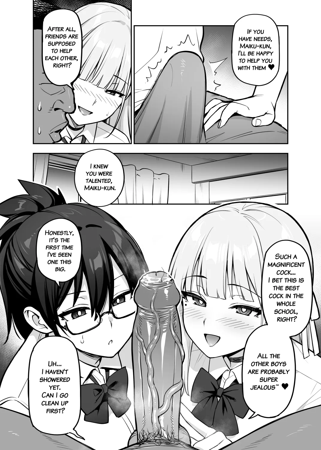 Seitokai no Joshi-tachi ga Kyonyuu sugiru Ken 13-14 page 33