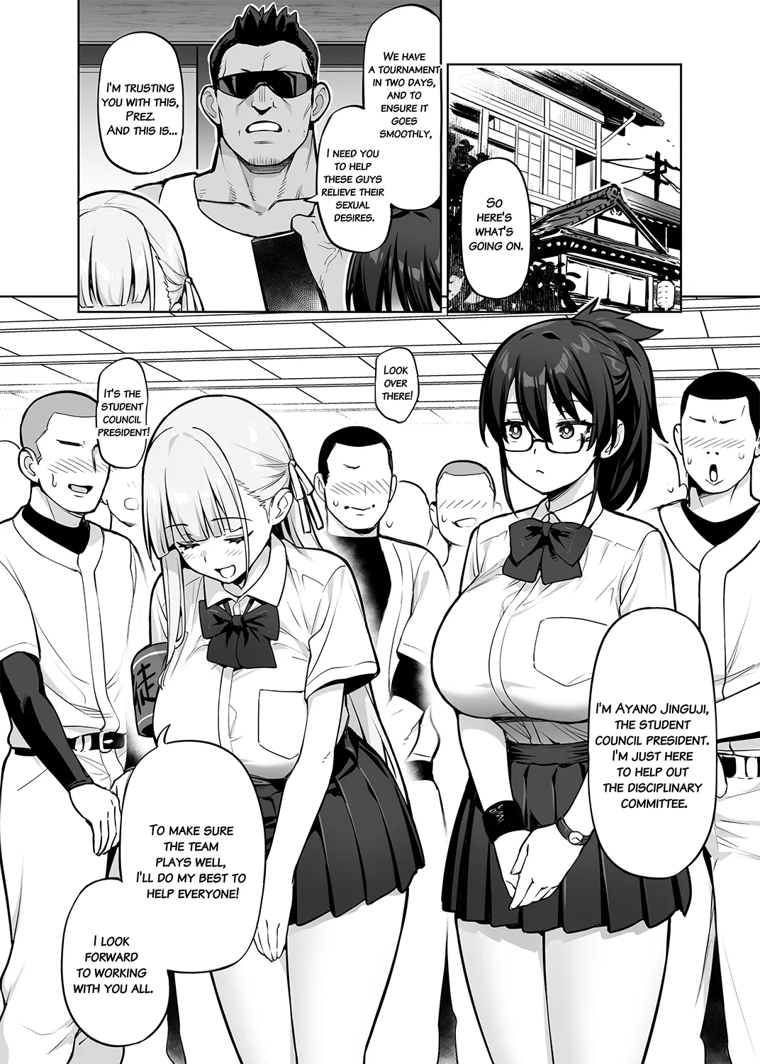 Seitokai no Joshi-tachi ga Kyonyuu sugiru Ken 13-14 page 4