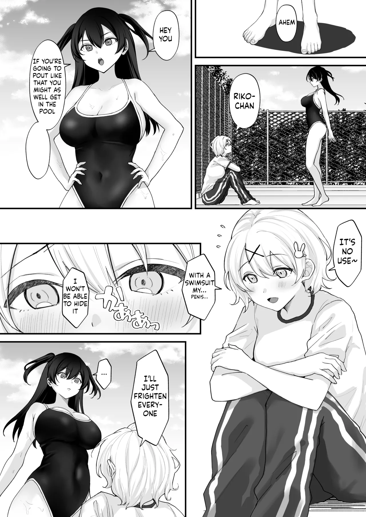 Seiyoku ni Maketa Natsu Futanari Shoujo to Noukou Nama Sex page 3