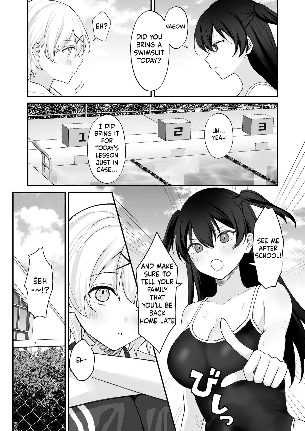 Seiyoku ni Maketa Natsu Futanari Shoujo to Noukou Nama Sex page 4