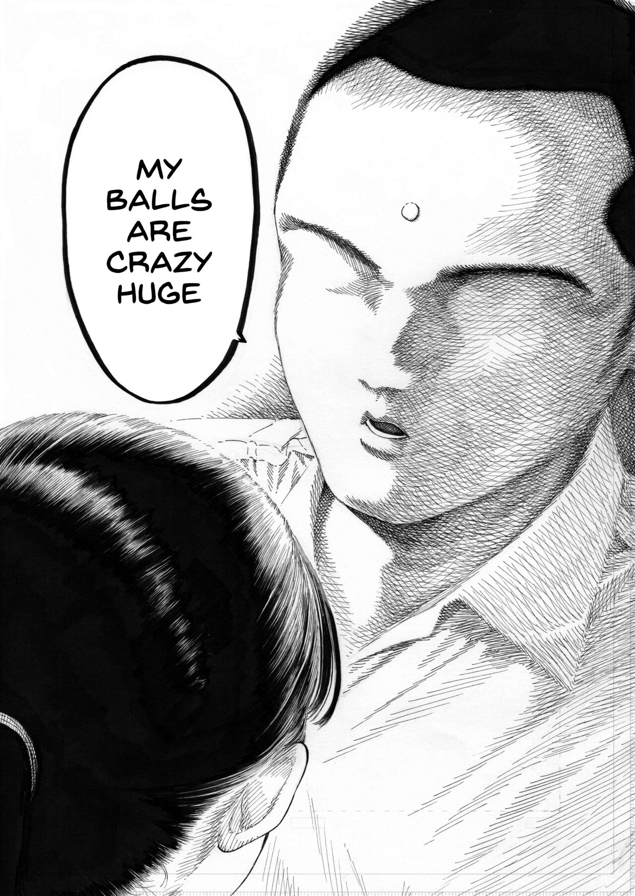 Sekaiichi Kintama ga Dekai Koukousei no Hanashi page 8