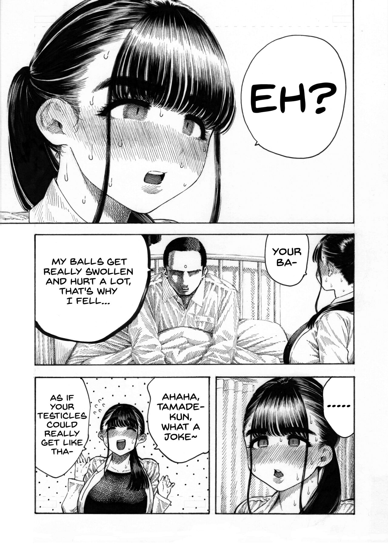 Sekaiichi Kintama ga Dekai Koukousei no Hanashi page 9