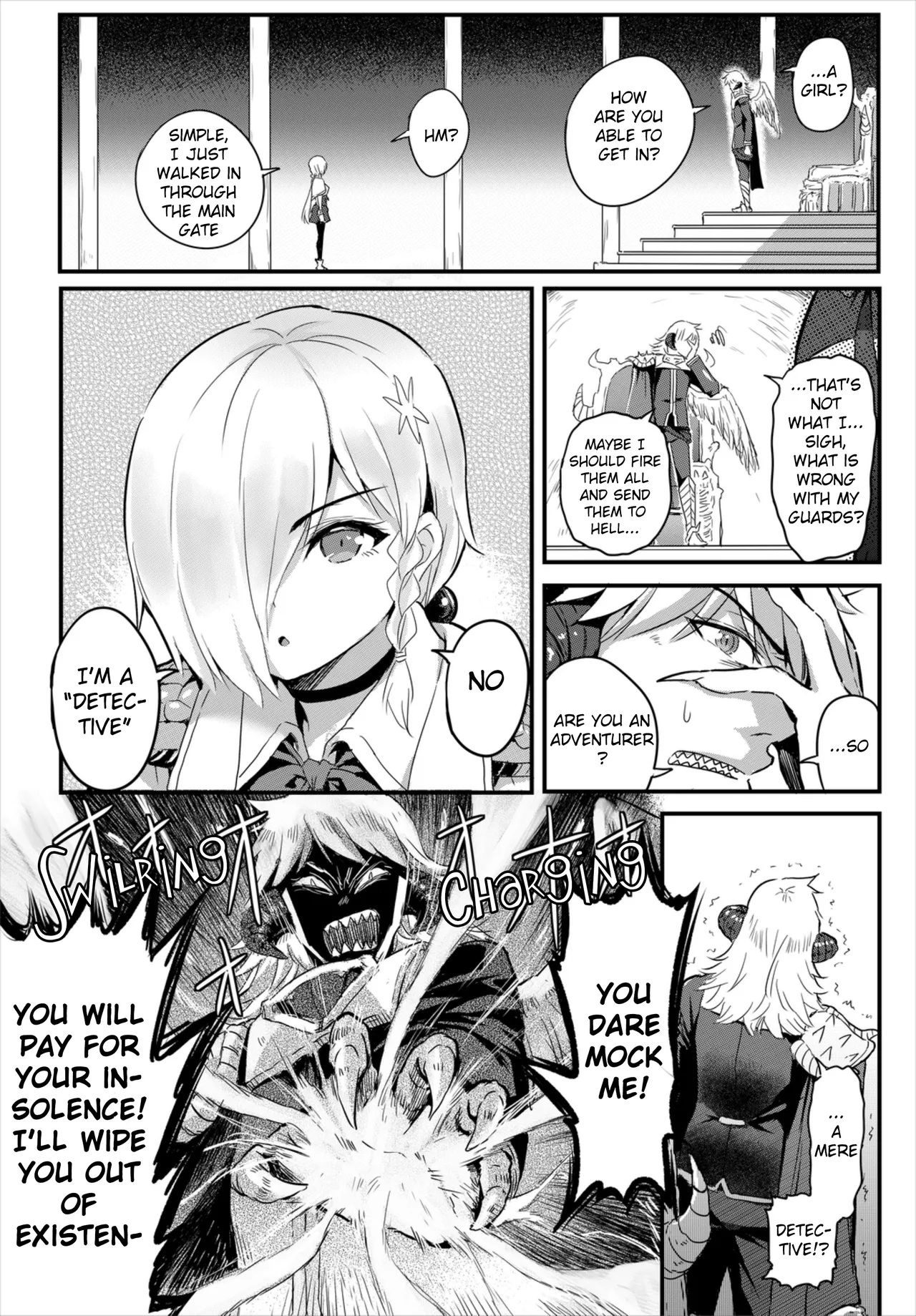 Self Proclaimed Mute, Introverted, Detective Conquers this Dungeon with Ease page 2