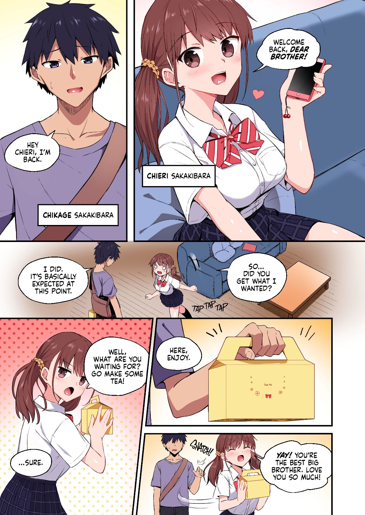 Selfish Little Sister Onahole Project: Training Her In Her Sleep page 6