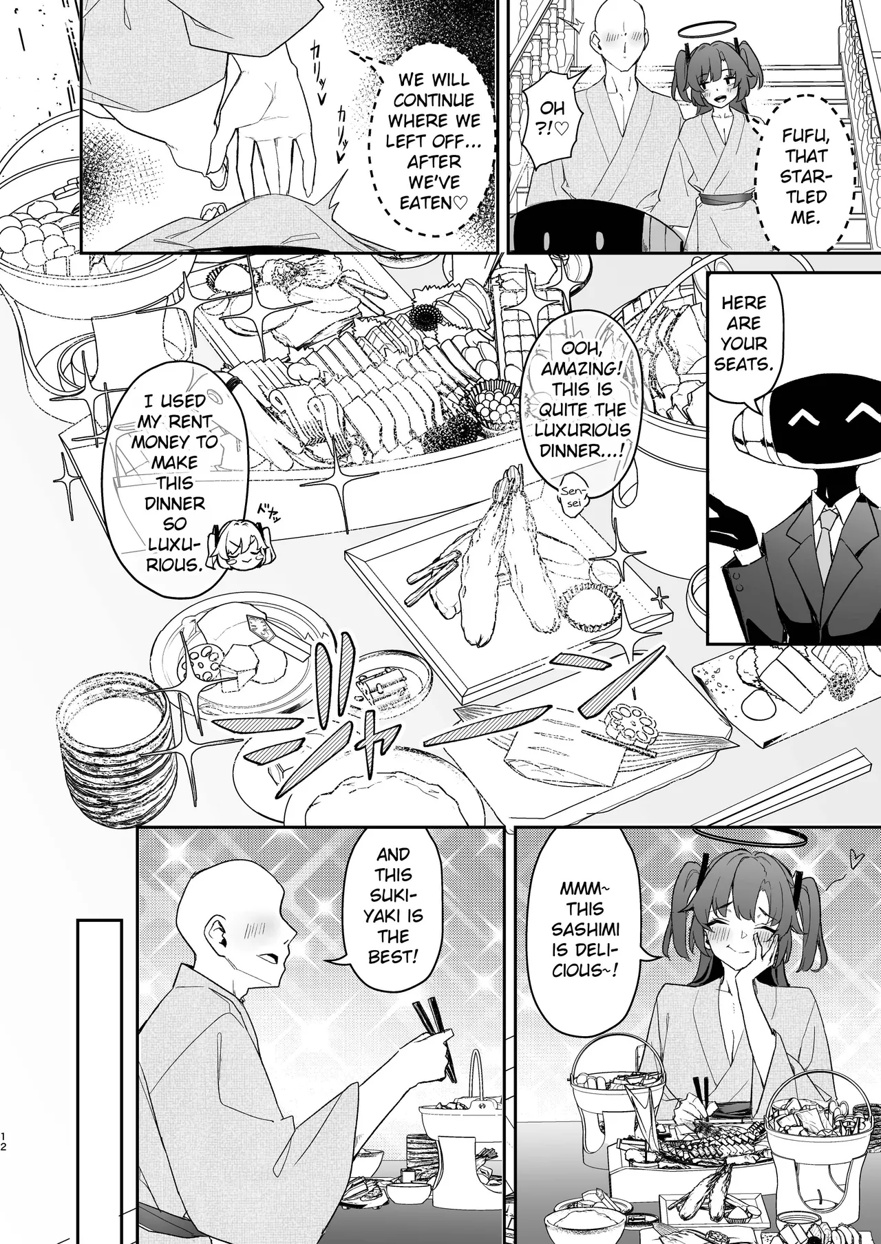 Seminar Kaikei wa Ecchi ga Shitai. Onsen Hen Kouhen - The accountant at seminar wants to have sex. Hot Springs Arc Part 2 page 11