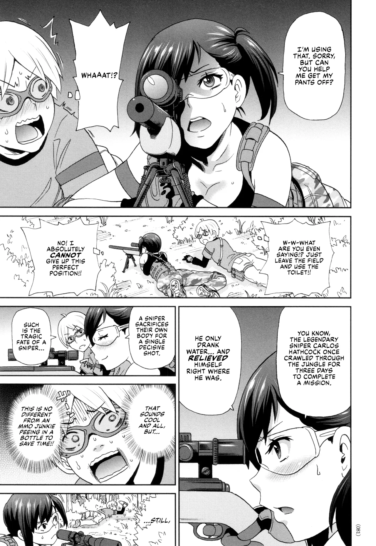 Senjou no Nikuana Sniper page 5