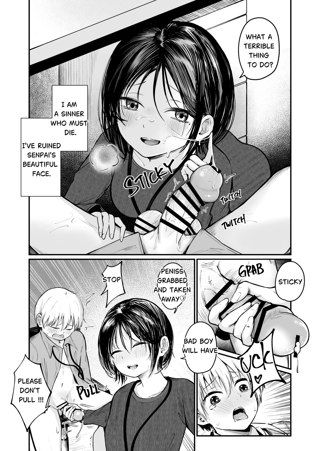Senpai! I'm Not Your Dildo! Uck! page 10