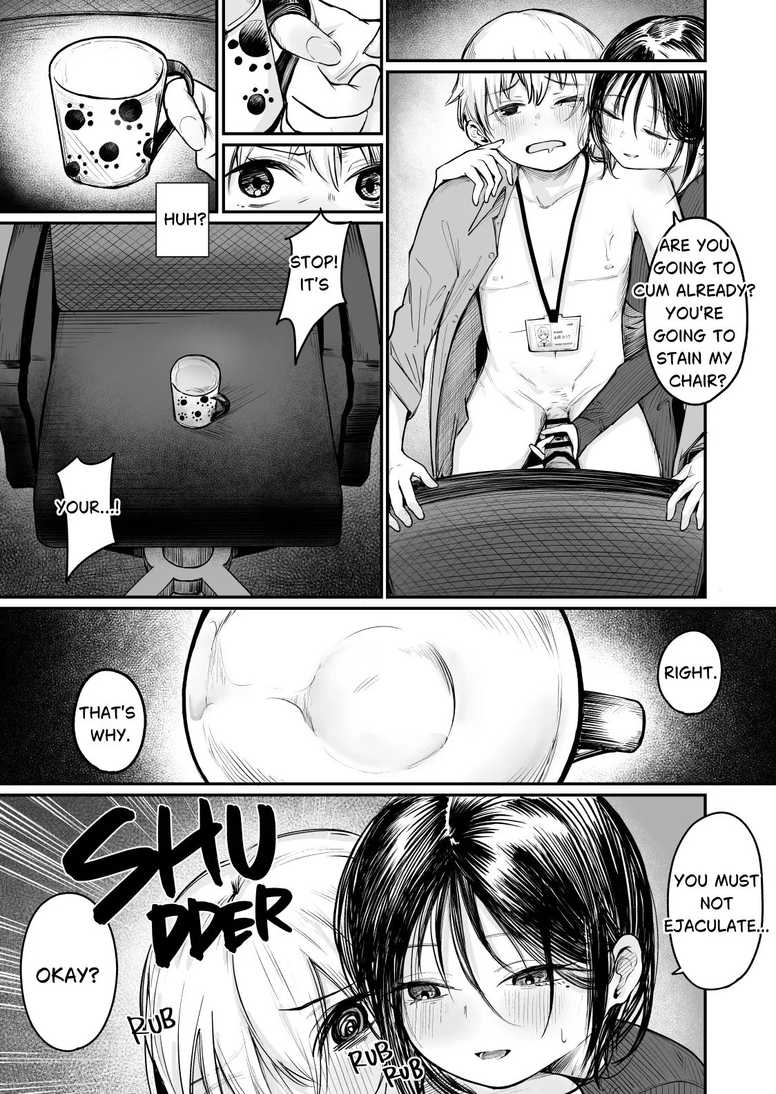 Senpai! I'm Not Your Dildo! Uck! page 12