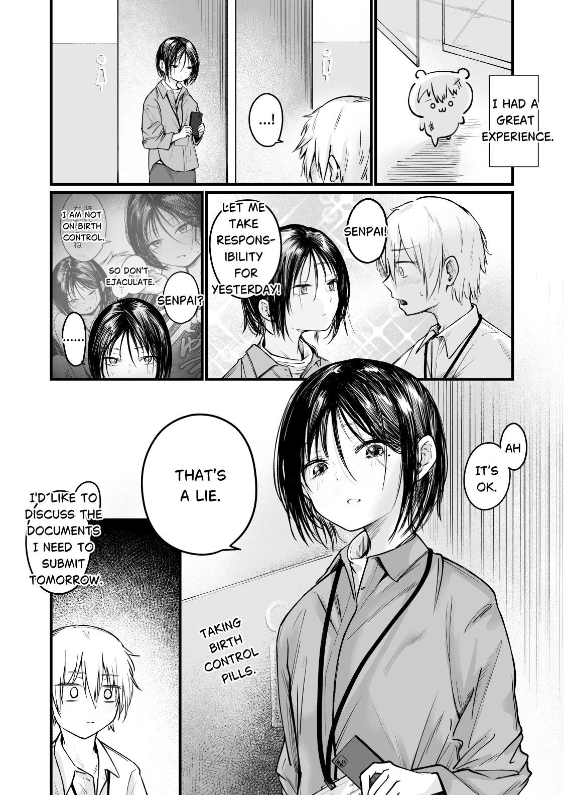 Senpai! I'm Not Your Dildo! Uck! page 25