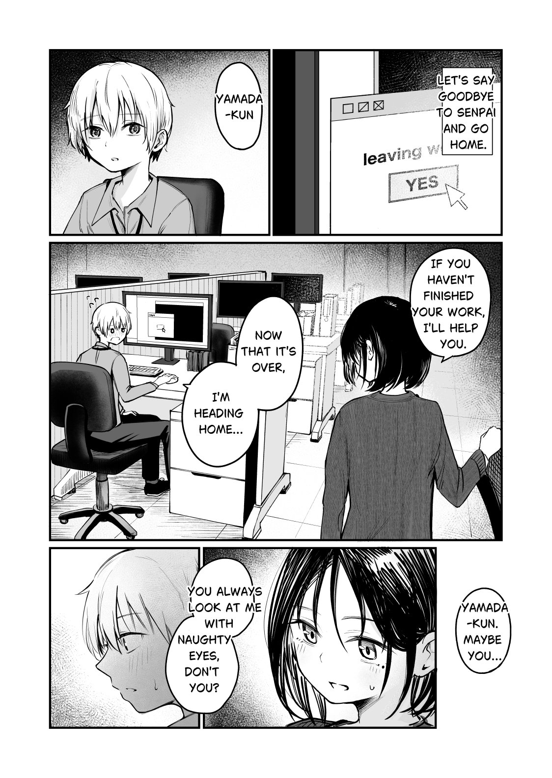 Senpai! I'm Not Your Dildo! Uck! page 6