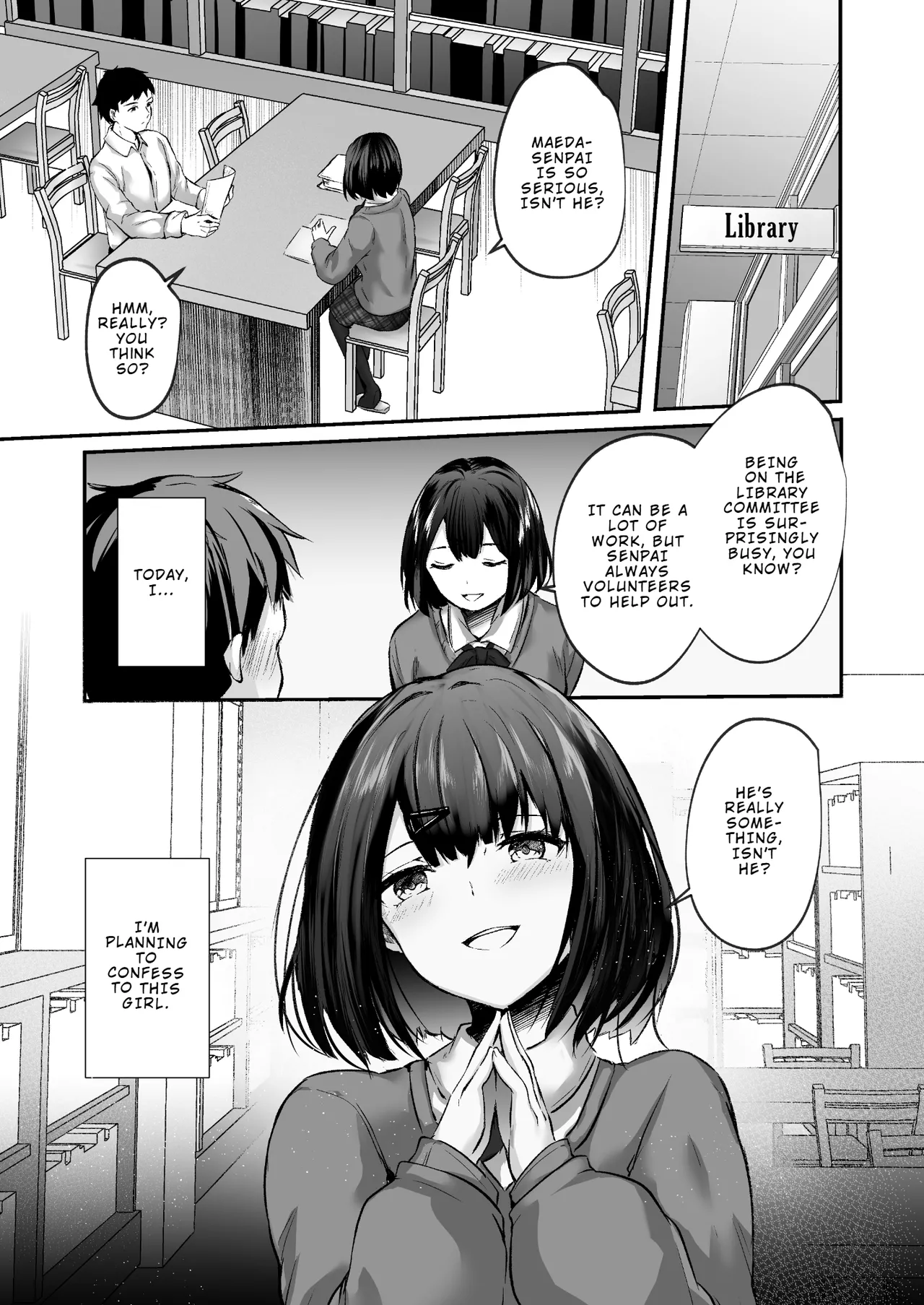Senpai, is it okay for me to eat you up? page 3