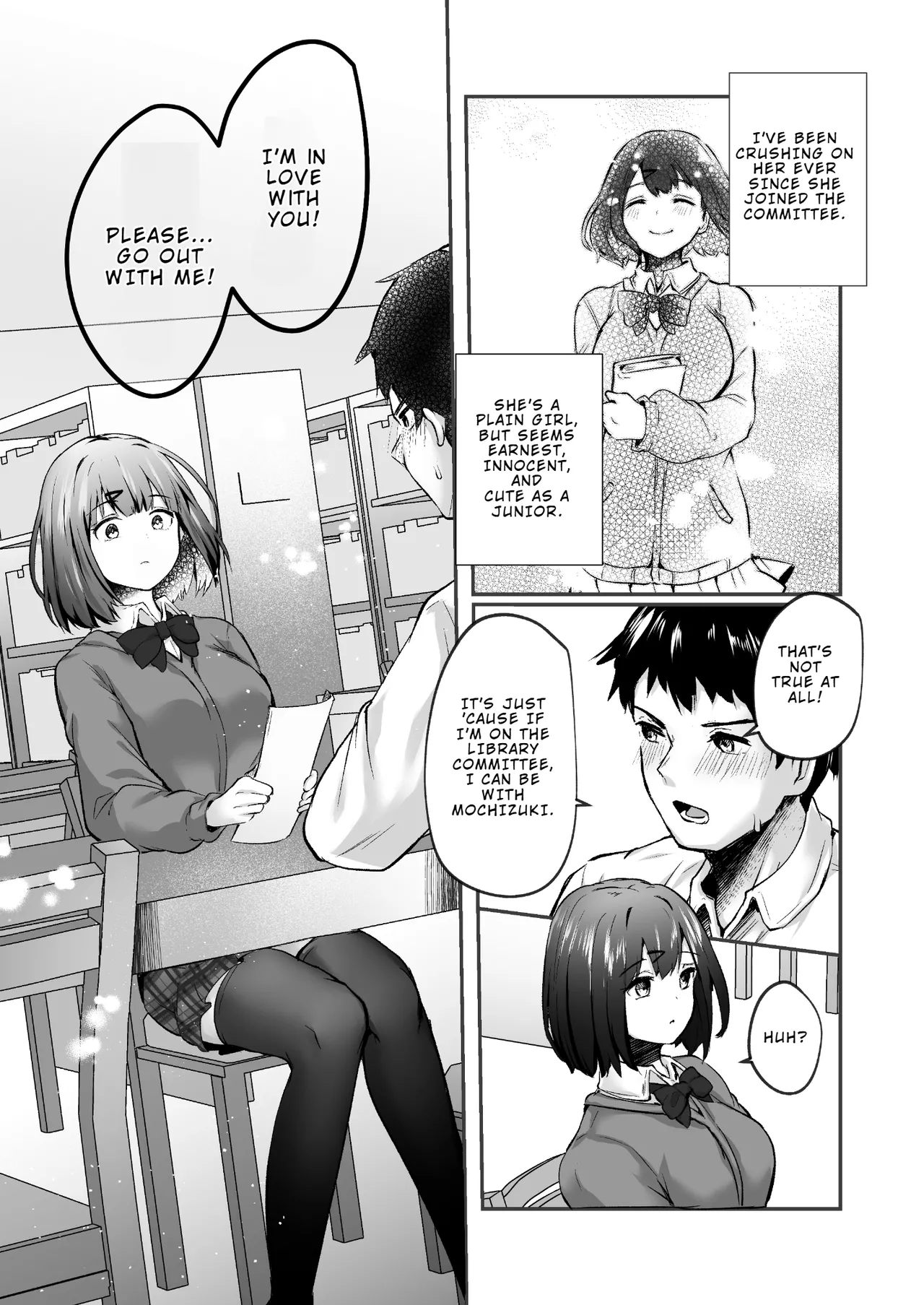 Senpai, is it okay for me to eat you up? page 4