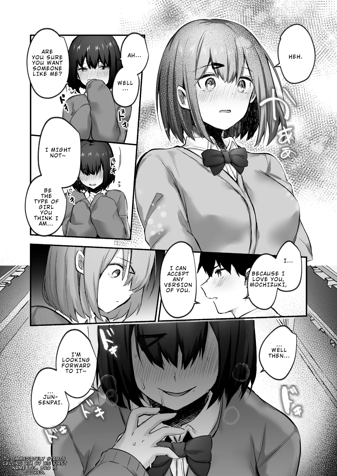 Senpai, is it okay for me to eat you up? page 5