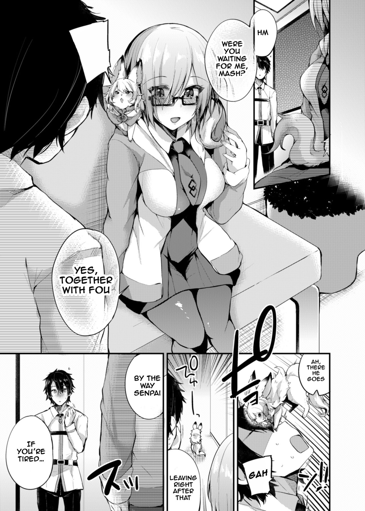 Senpai no Tame ni Ganbaru Mash wa Osuki desu ka? page 12