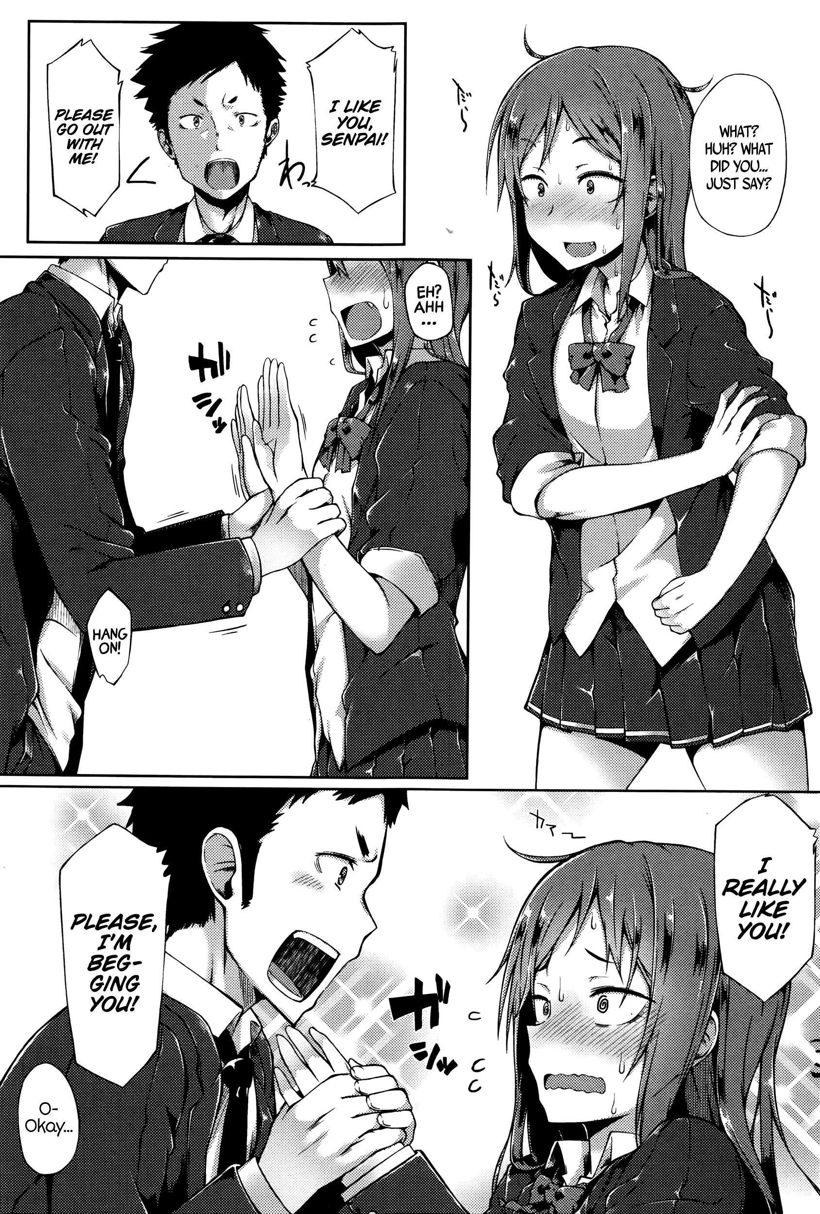 Senpai's Weak to Pressure (Comic JSCK Vol.2 2016-01) [English] =CW + TLL= page 3