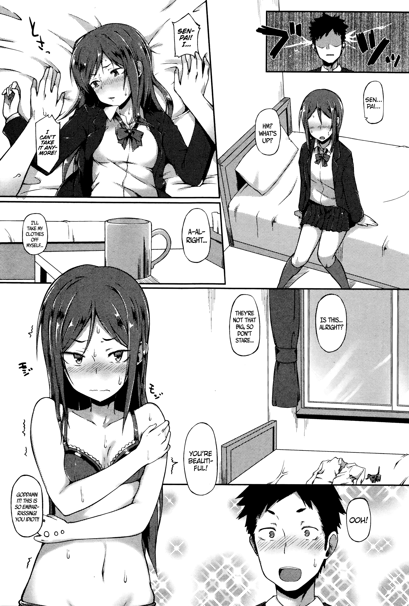 Senpai's Weak to Pressure (Comic JSCK Vol.2 2016-01) [English] =CW + TLL= page 9
