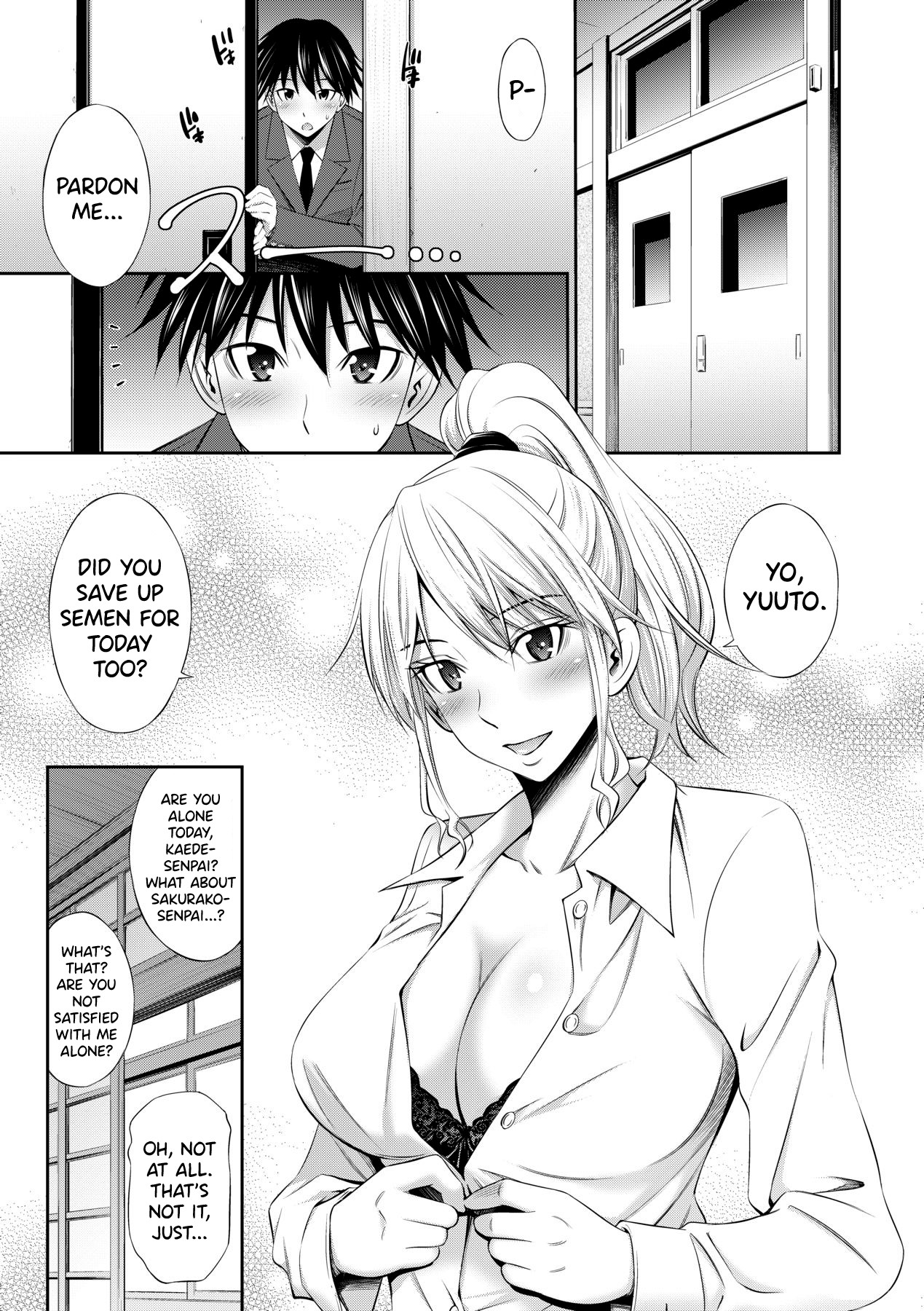 Senpai-tachi to no Gakuen Seikatsu page 50
