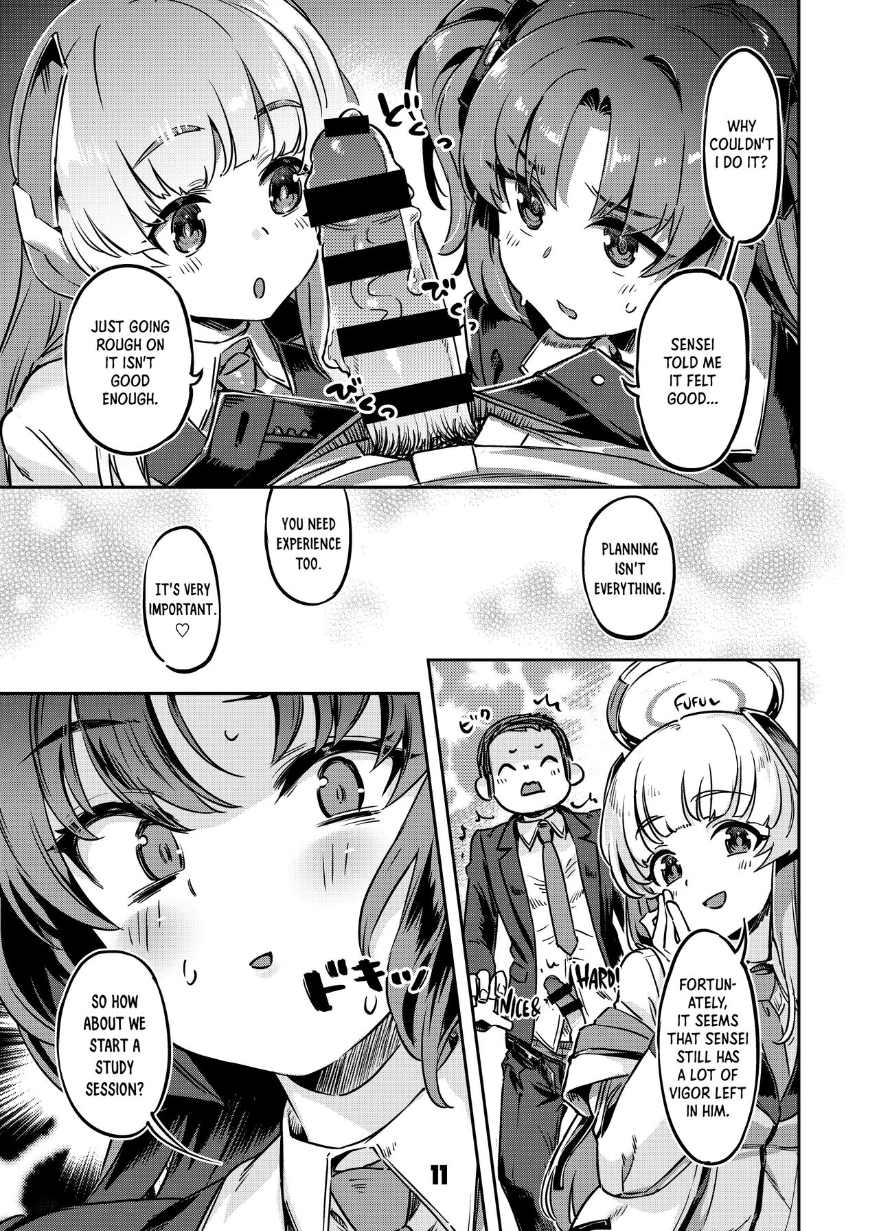 Sensei! Are You Fine With Just The Tip? page 10