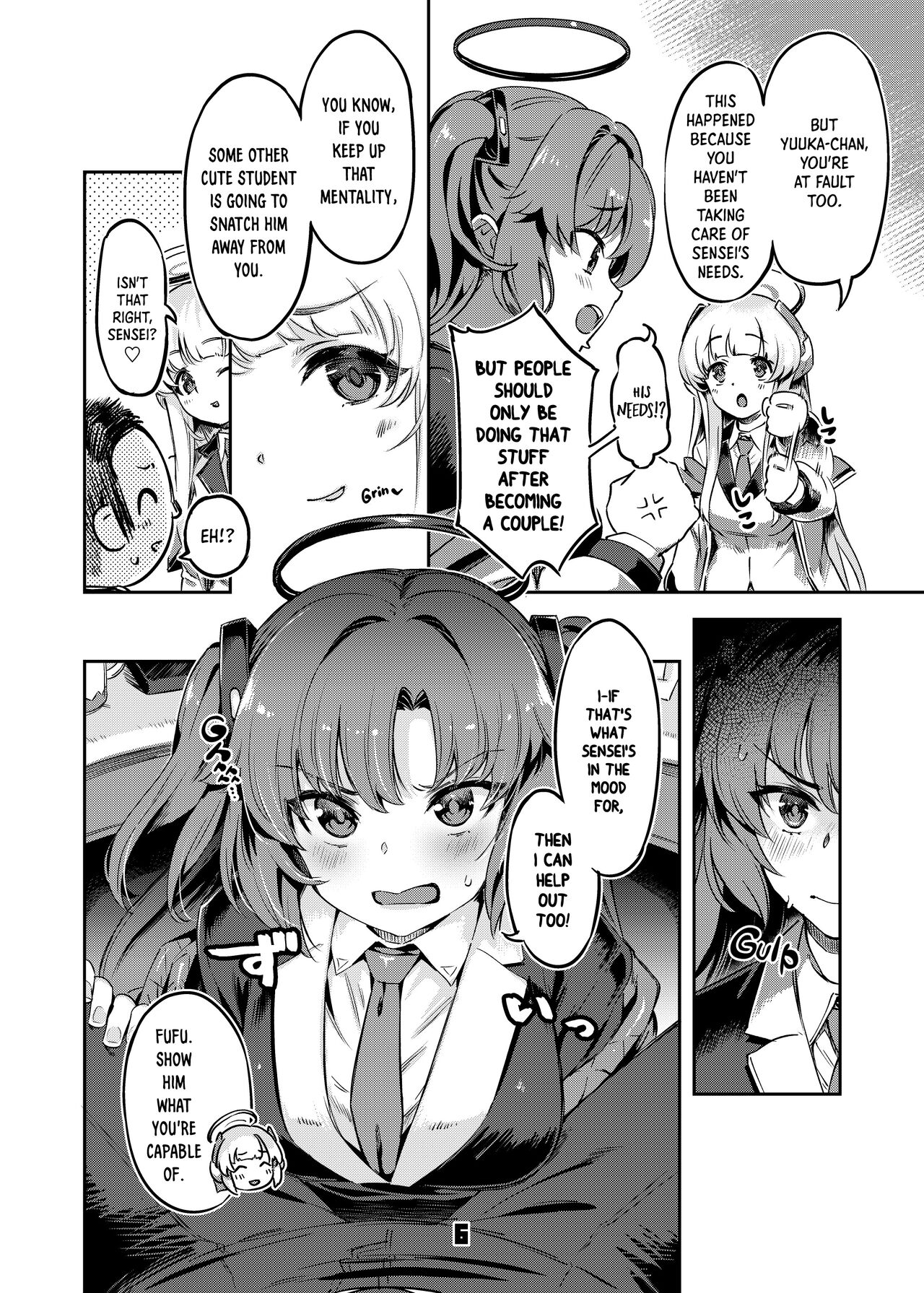 Sensei! Are You Fine With Just The Tip? page 5