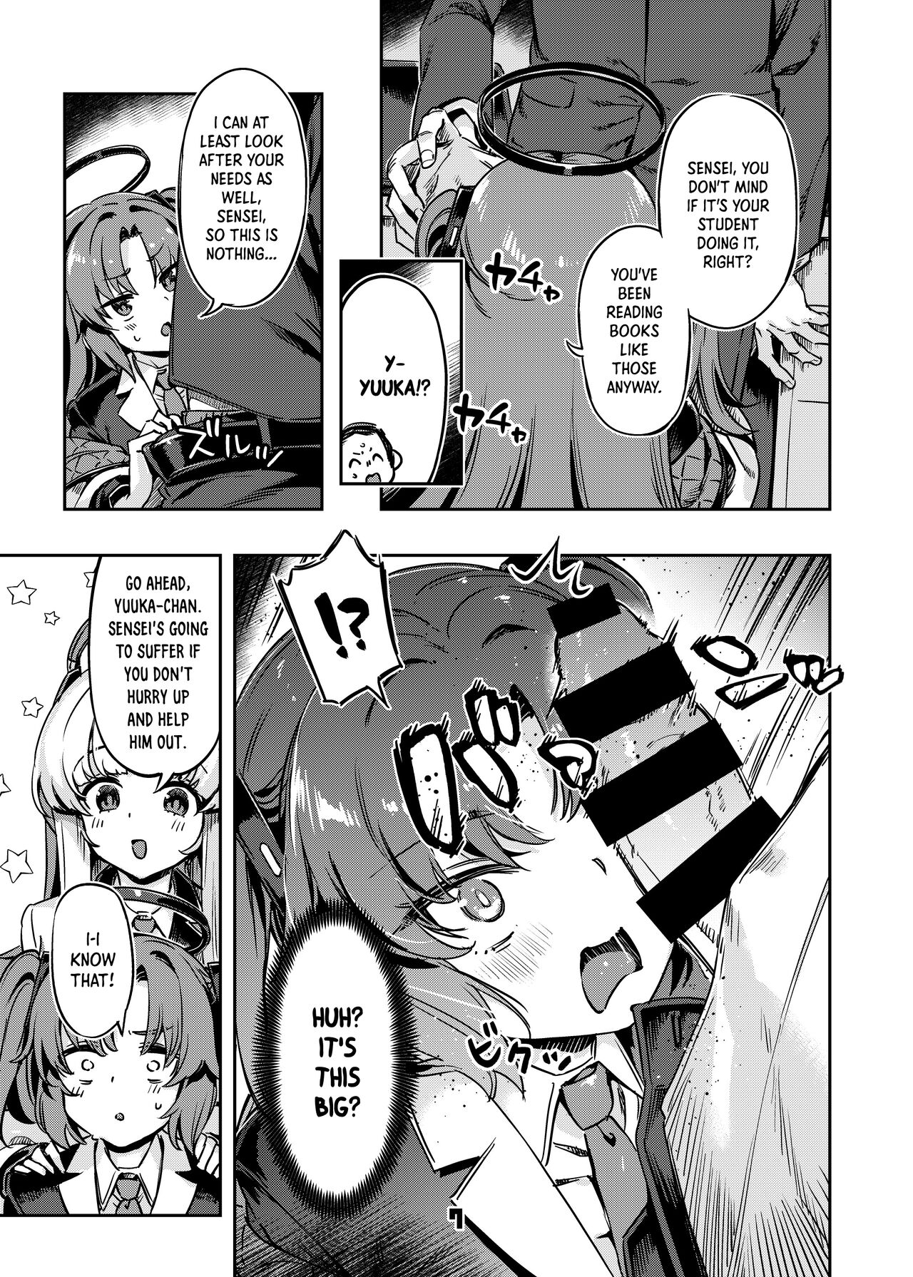 Sensei! Are You Fine With Just The Tip? page 6