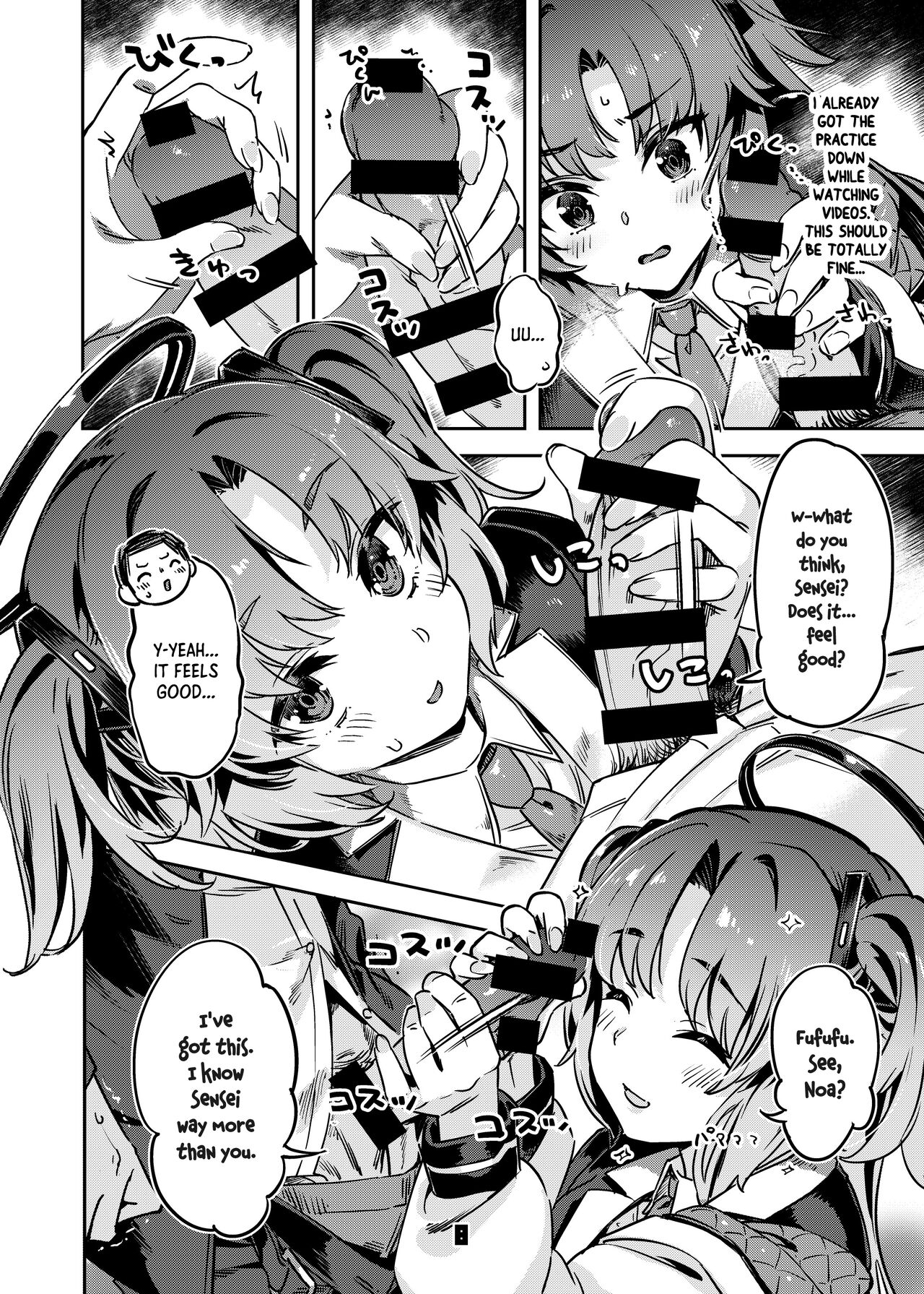 Sensei! Are You Fine With Just The Tip? page 7