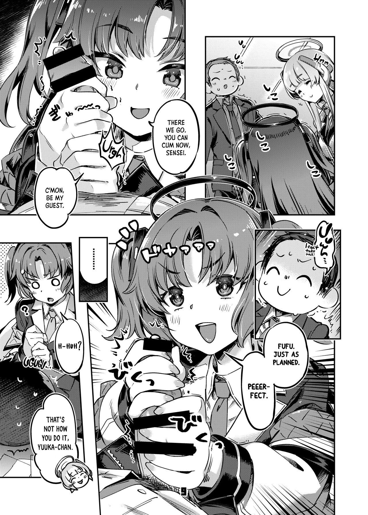 Sensei! Are You Fine With Just The Tip? page 8