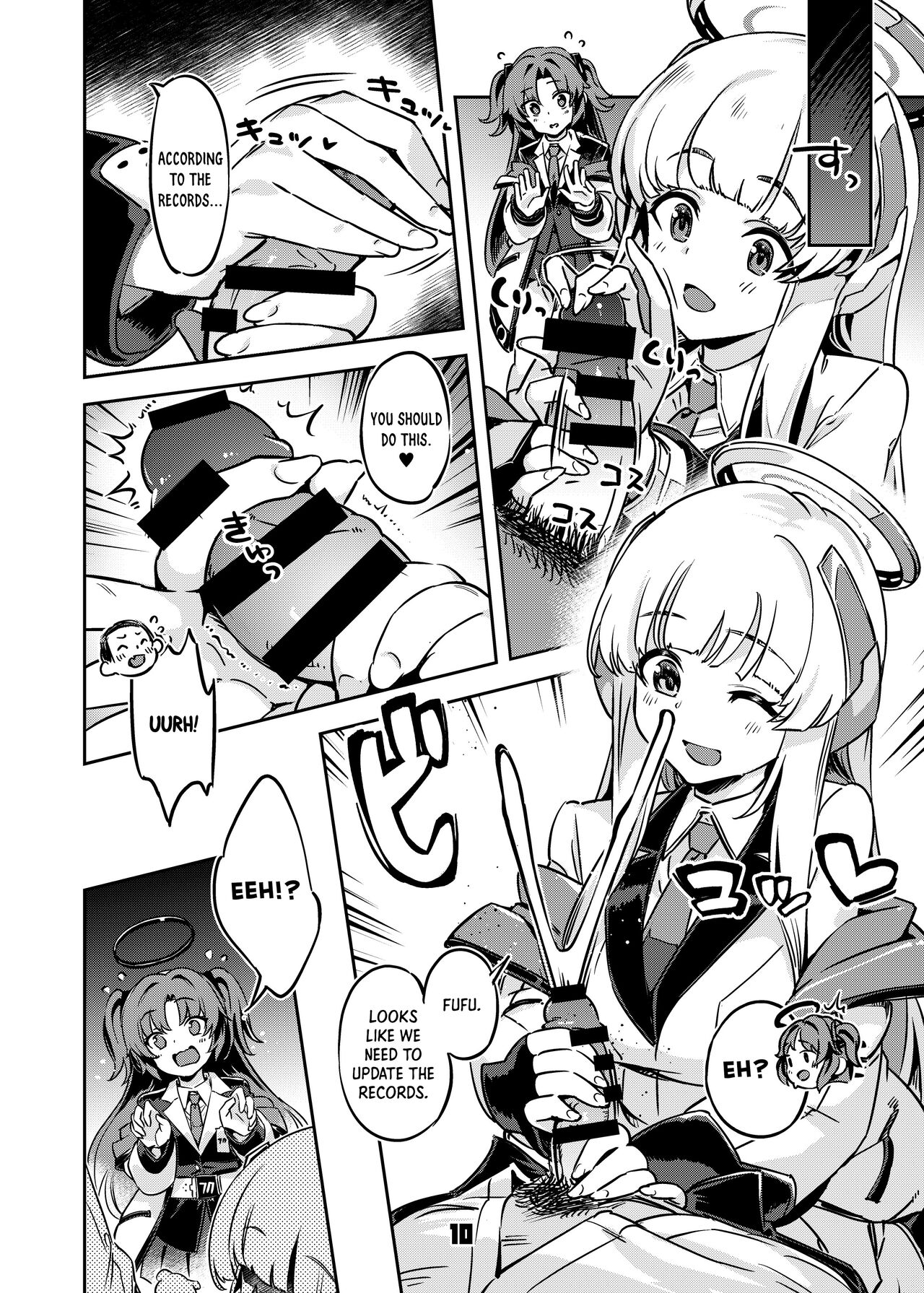 Sensei! Are You Fine With Just The Tip? page 9