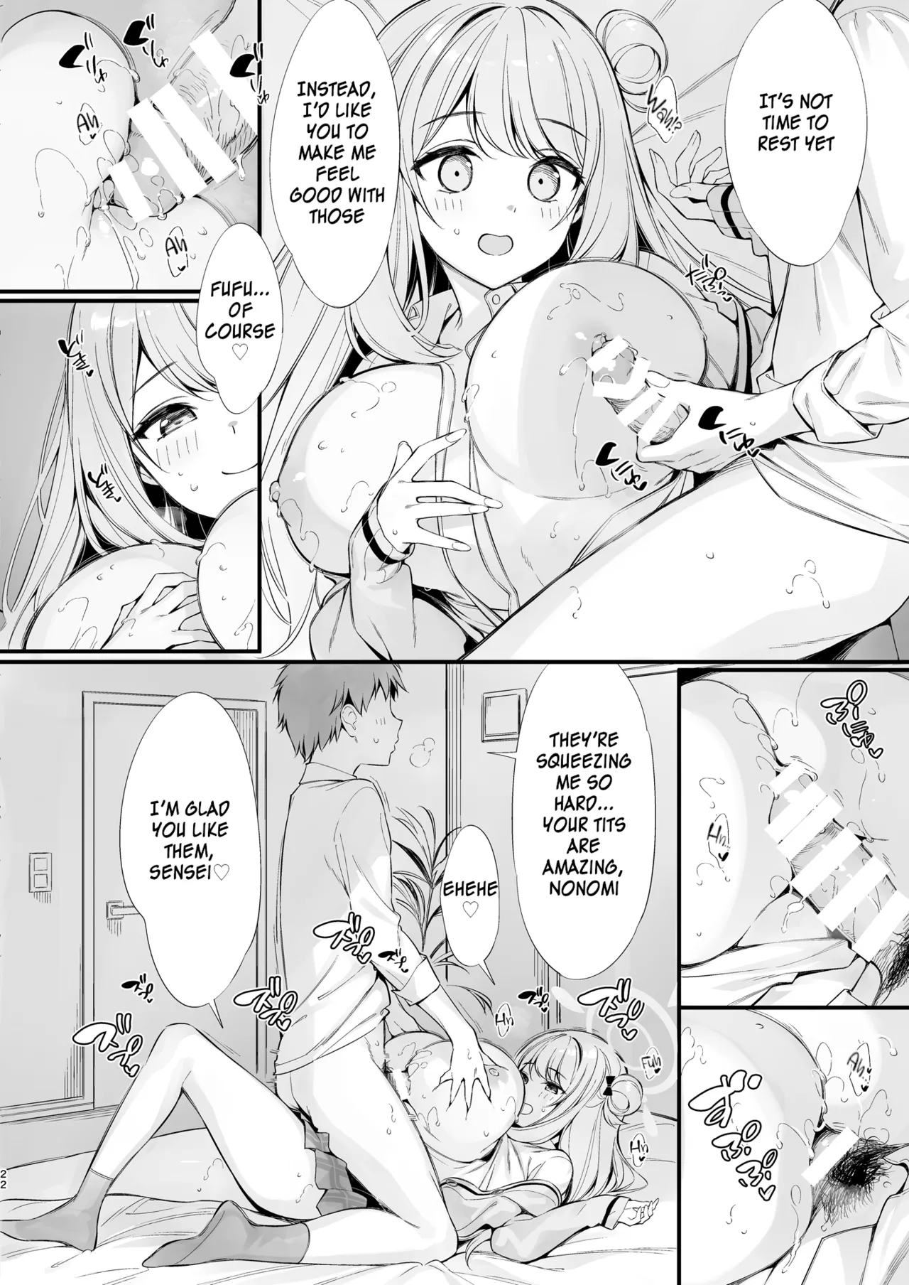 Sensei, are you sleeping? May I assault you? page 21