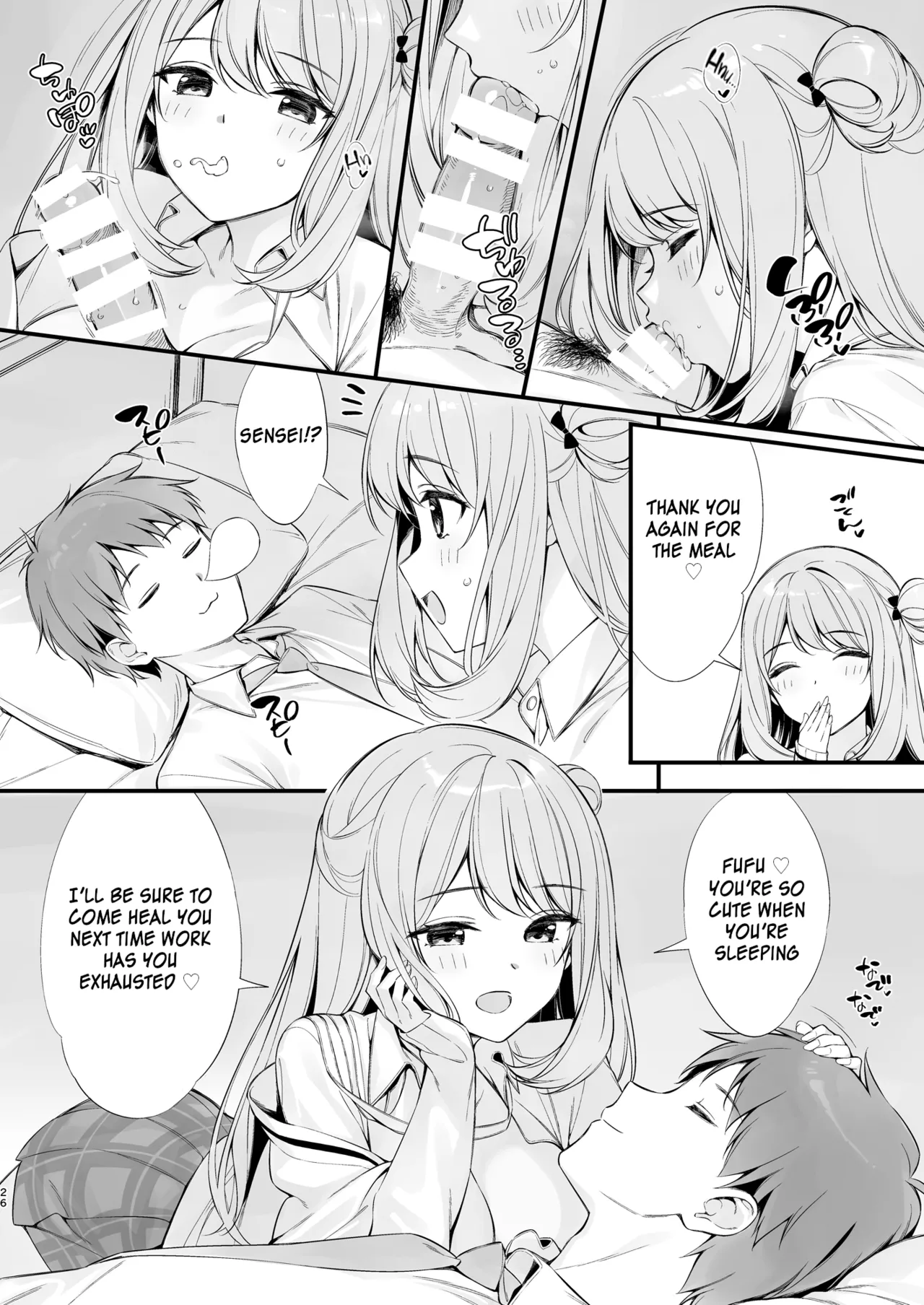 Sensei, are you sleeping? May I assault you? page 25