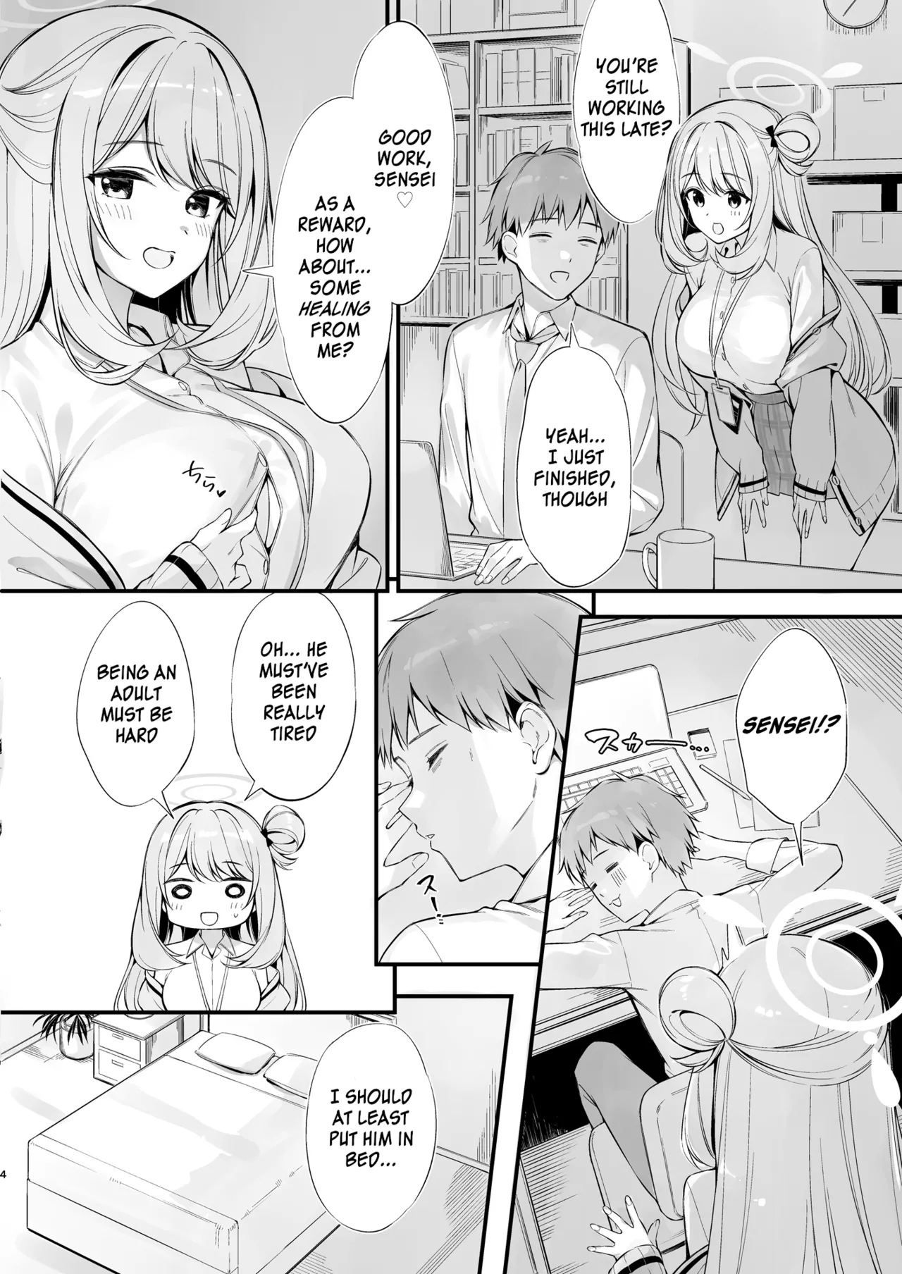 Sensei, are you sleeping? May I assault you? page 3
