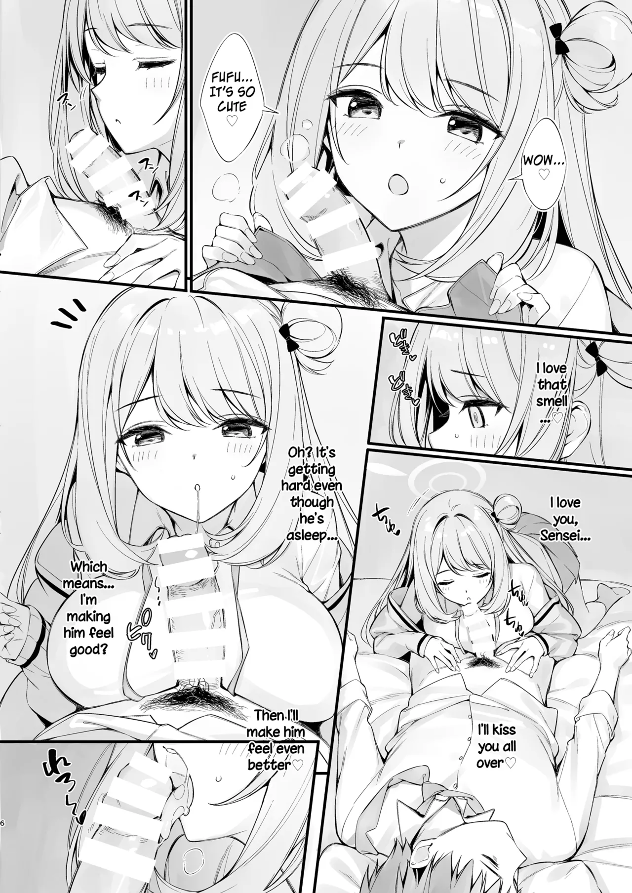 Sensei, are you sleeping? May I assault you? page 5