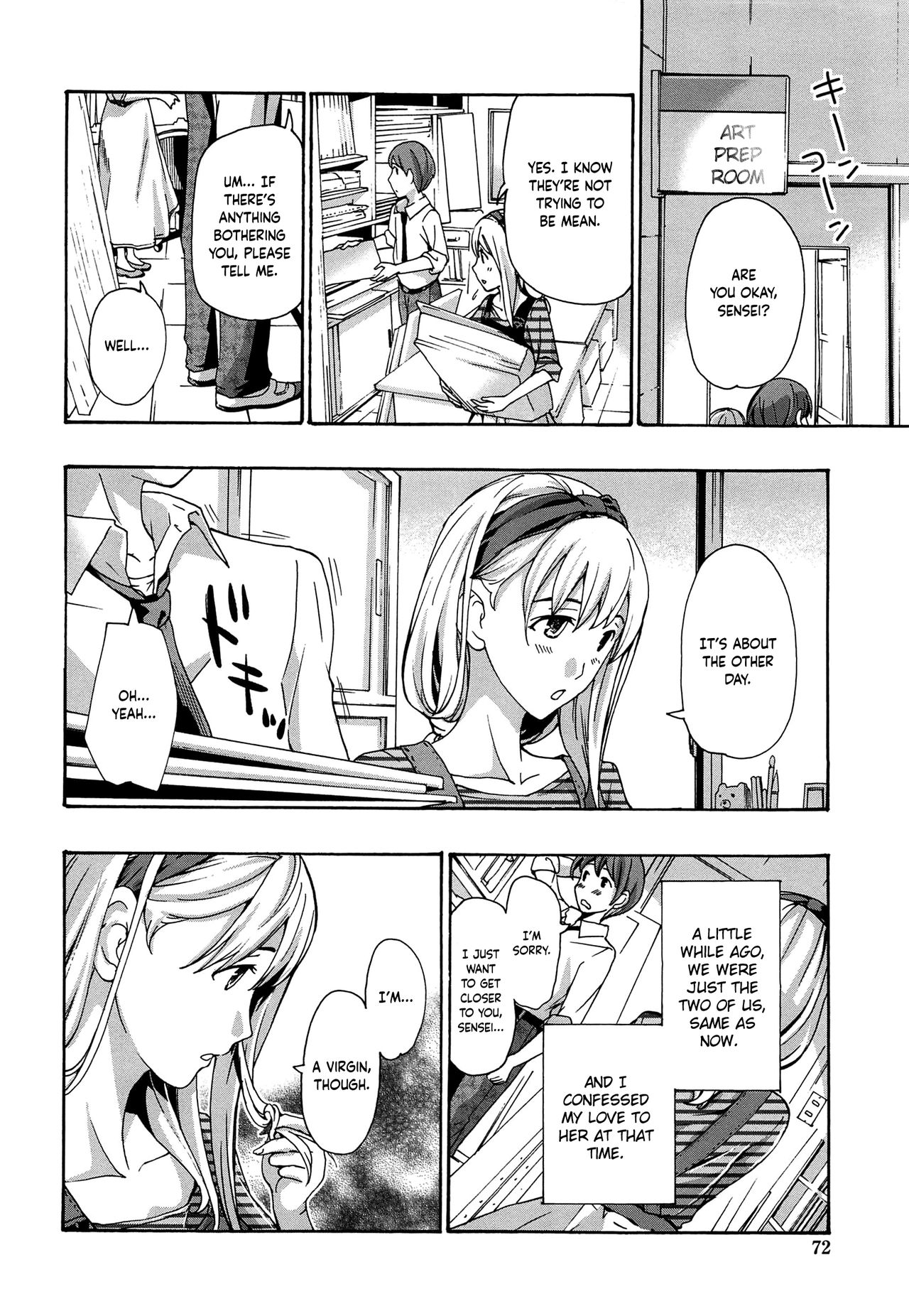 Sensei Gets Wet Really Easily page 2