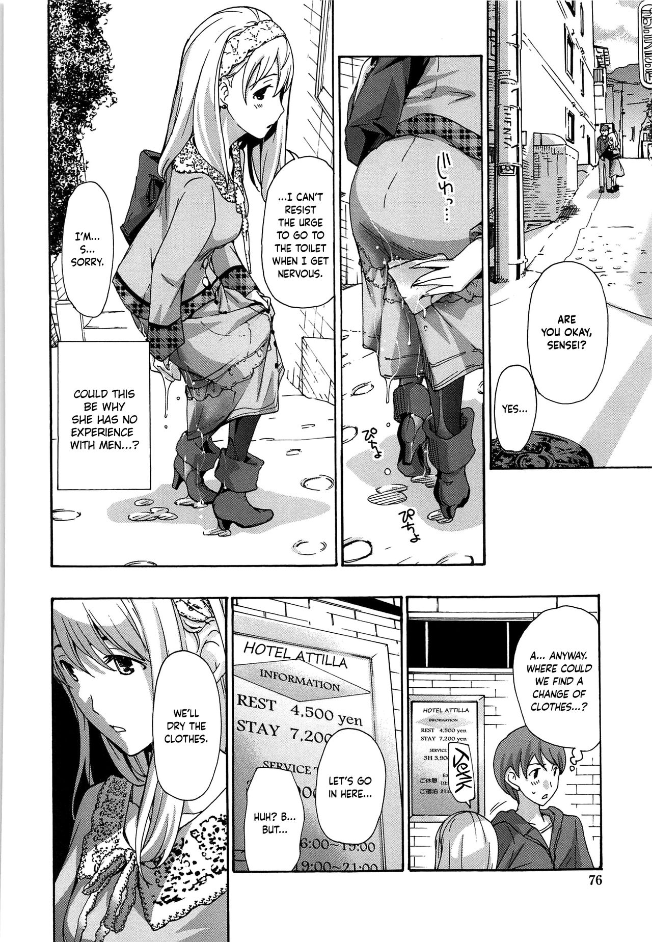 Sensei Gets Wet Really Easily page 6