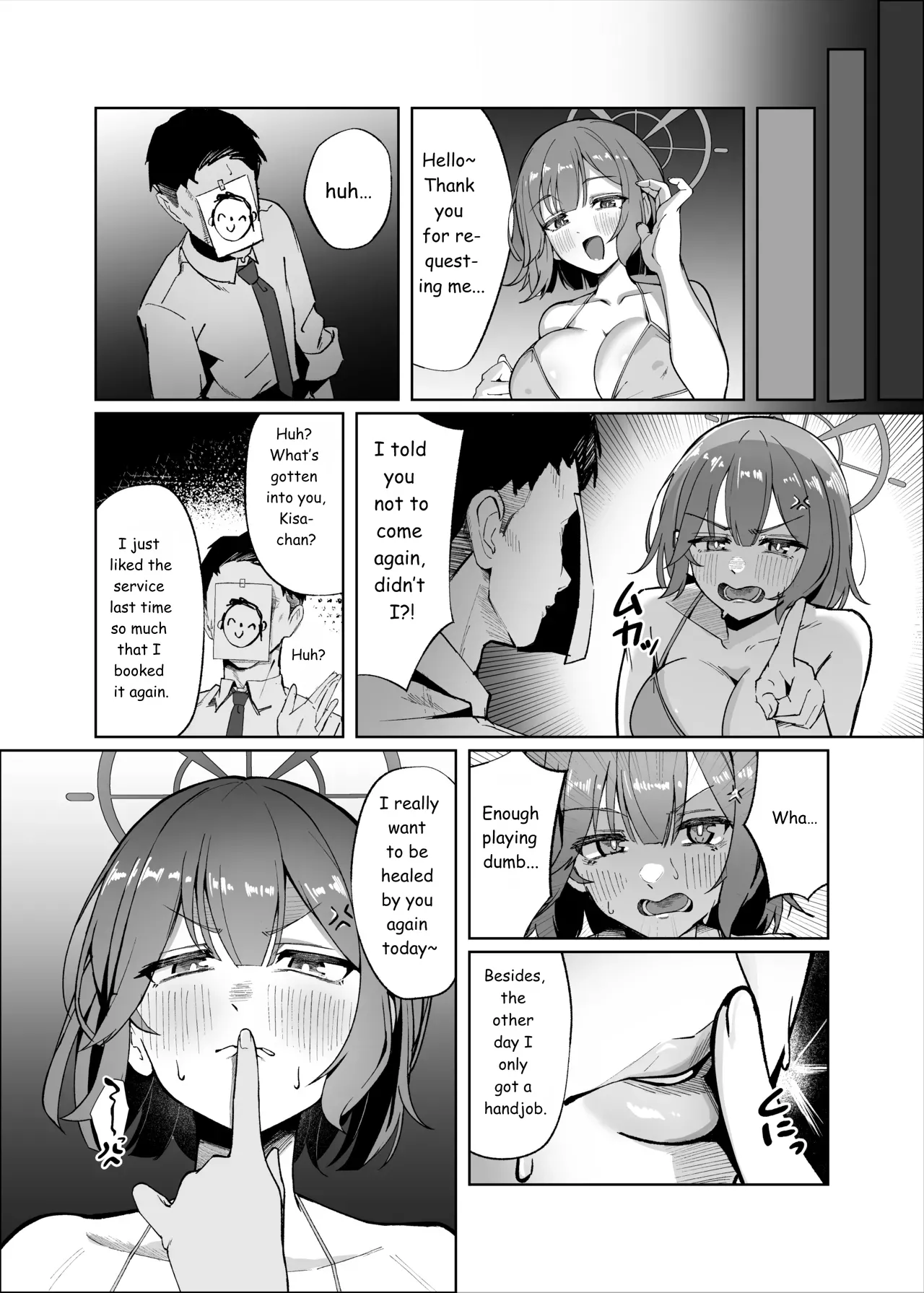 Sensei!! I Told You Not To Come Again Didn't I !! page 9