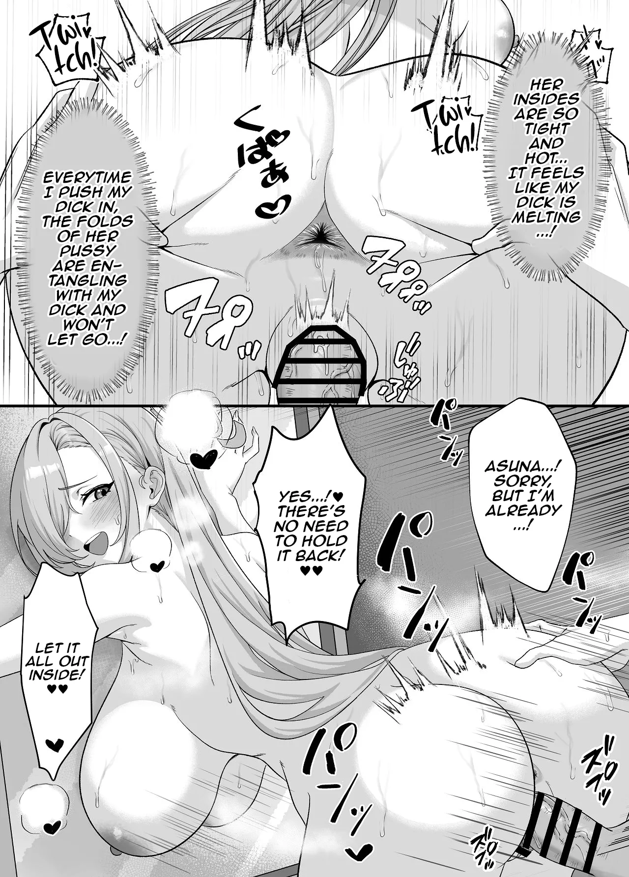 Sensei is Asuna's Puppy page 14
