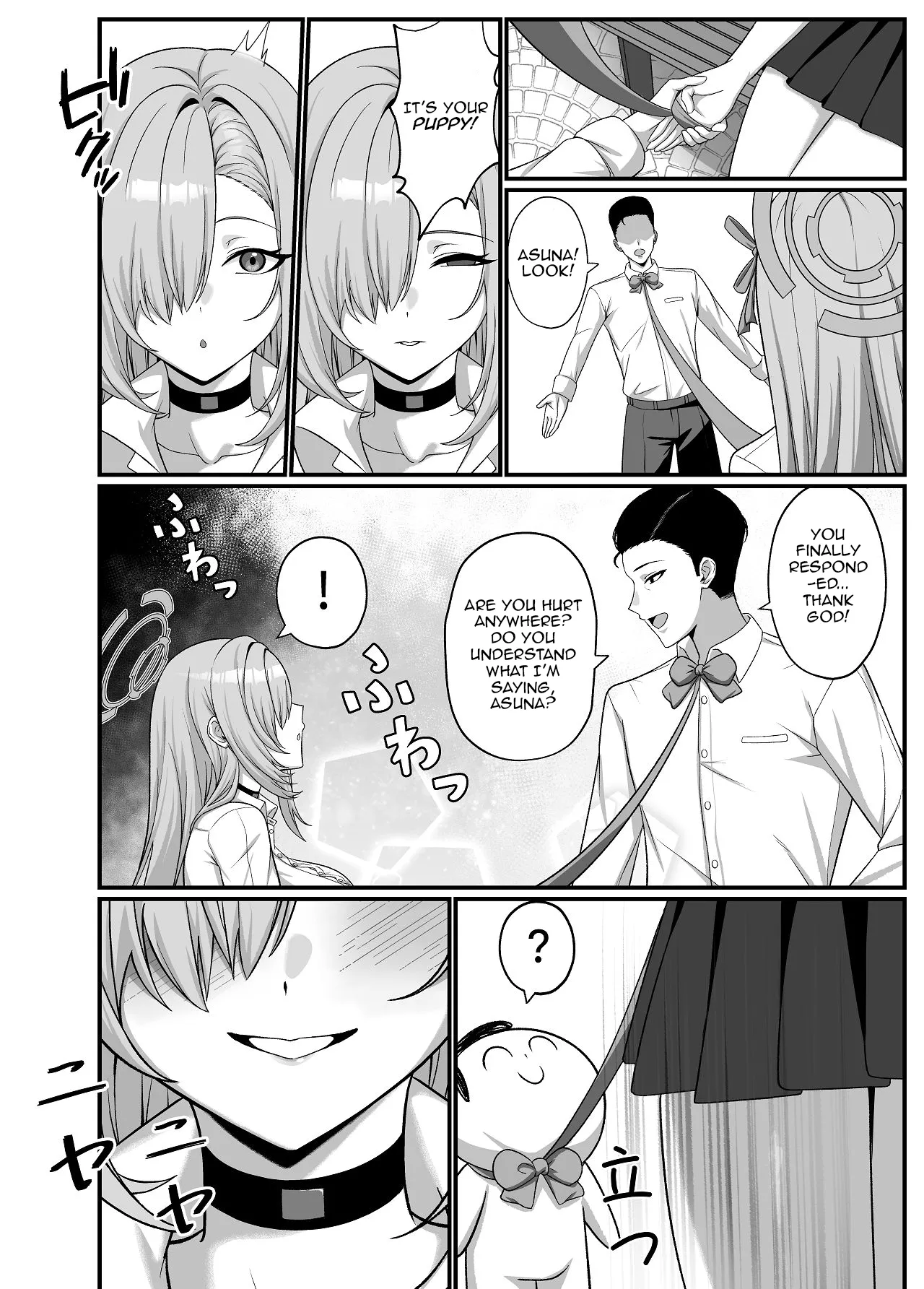 Sensei is Asuna's Puppy page 4