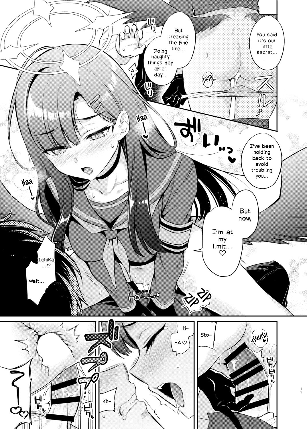 Sensei, It's Time for You to Cum Today Too ♡ page 15