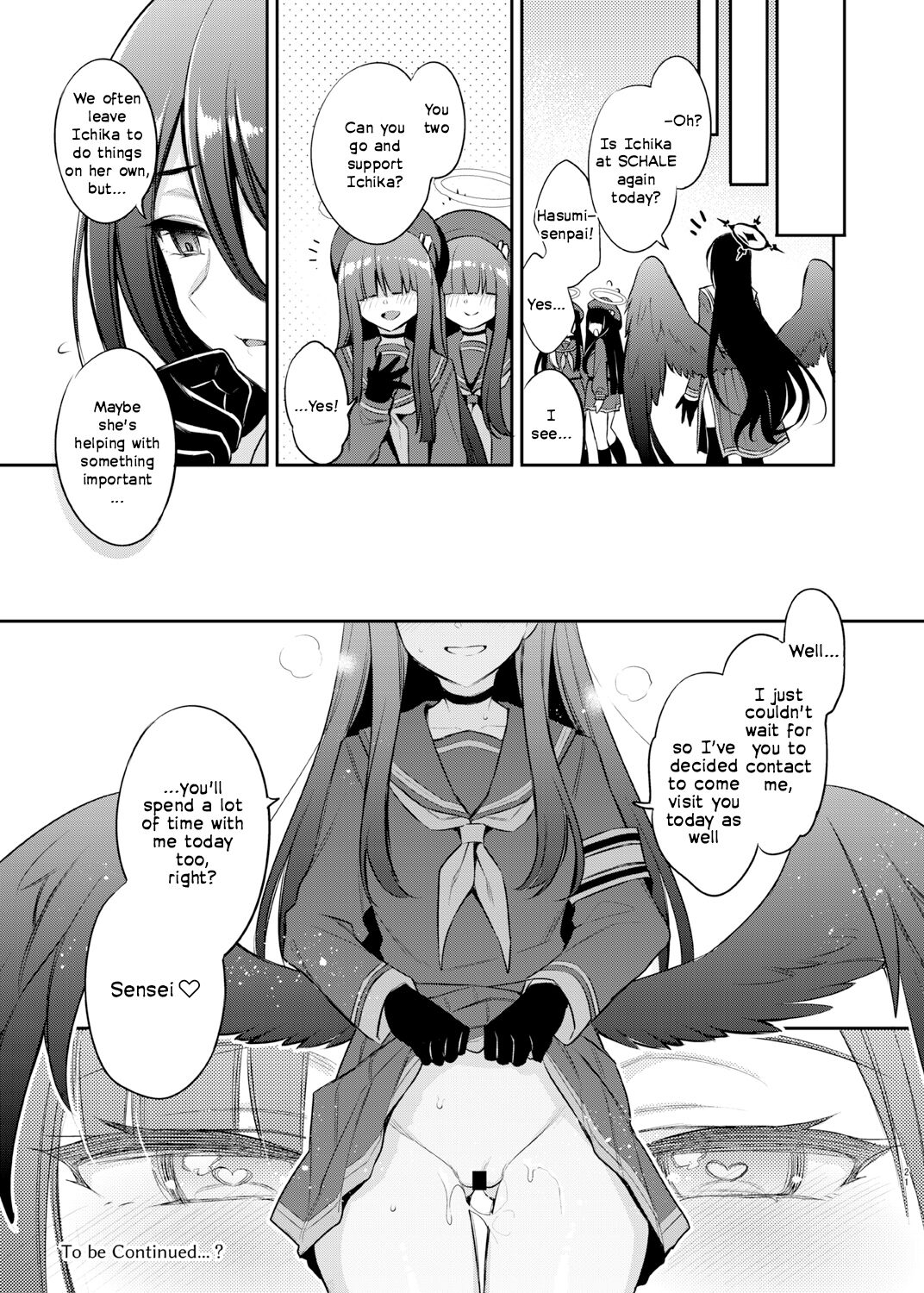 Sensei, It's Time for You to Cum Today Too ♡ page 21