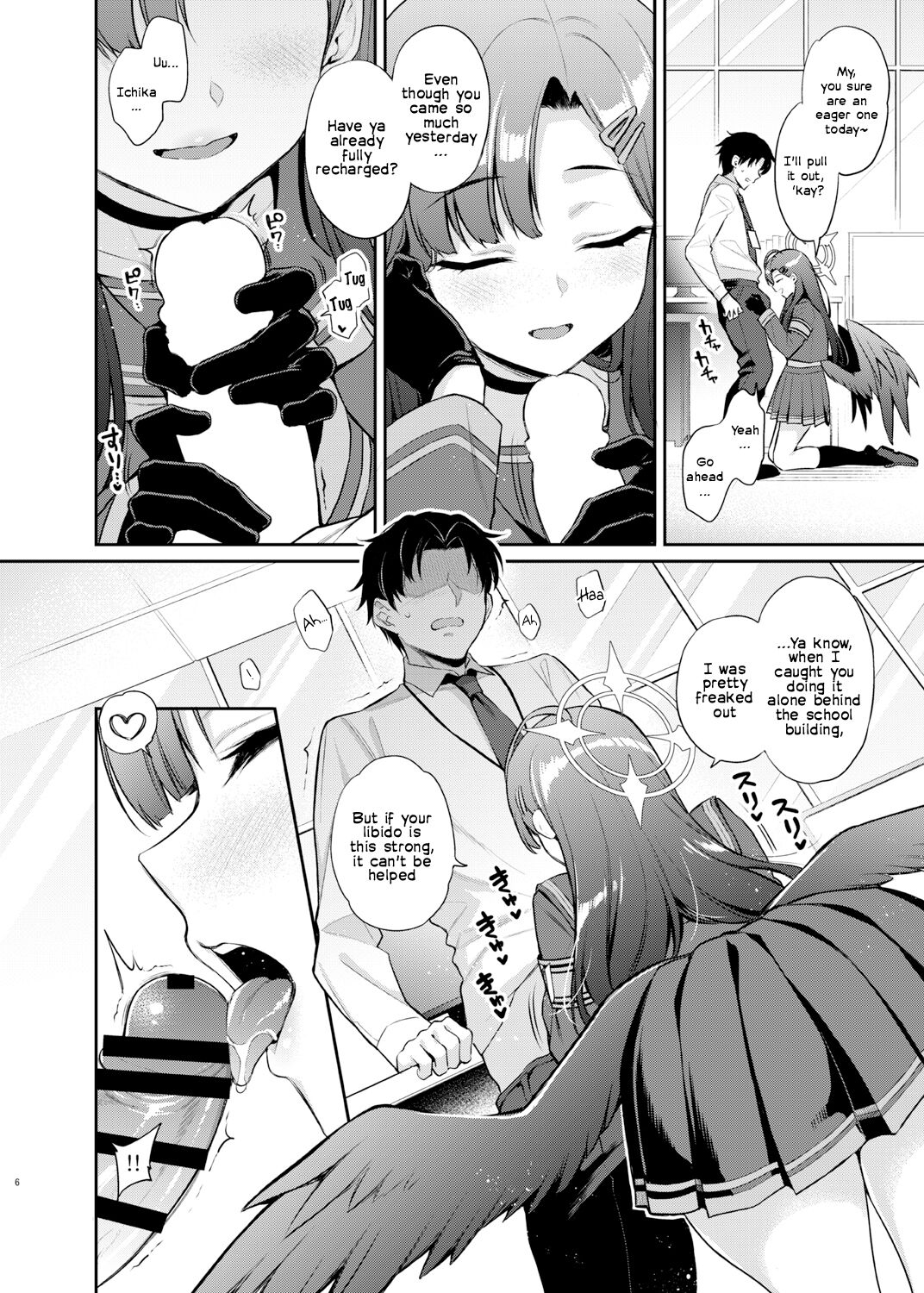 Sensei, It's Time for You to Cum Today Too ♡ page 6