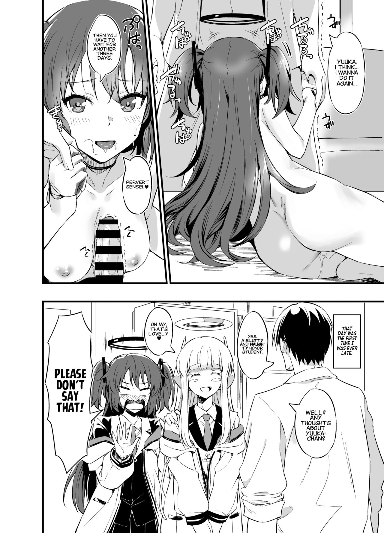 Sensei! It's Time for You to Cum! page 31