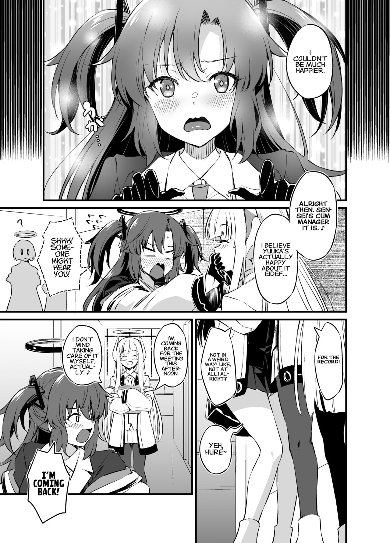 Sensei! It's Time for You to Cum! page 6