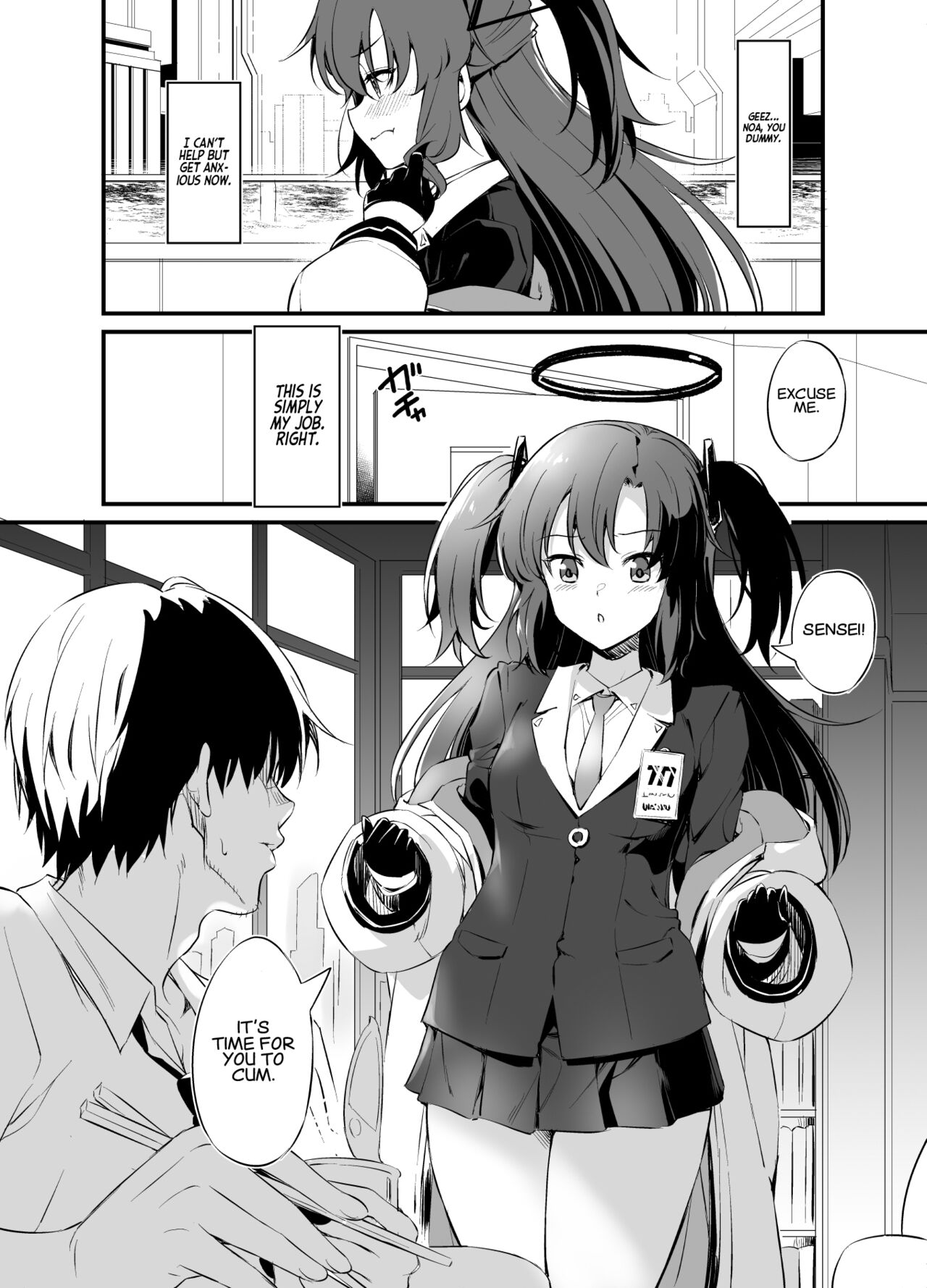 Sensei! It's Time for You to Cum! page 7