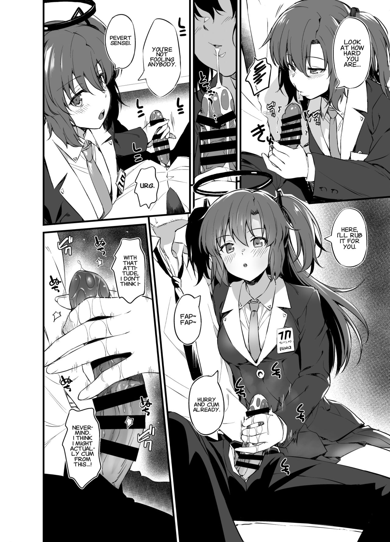 Sensei! It's Time for You to Cum! page 9